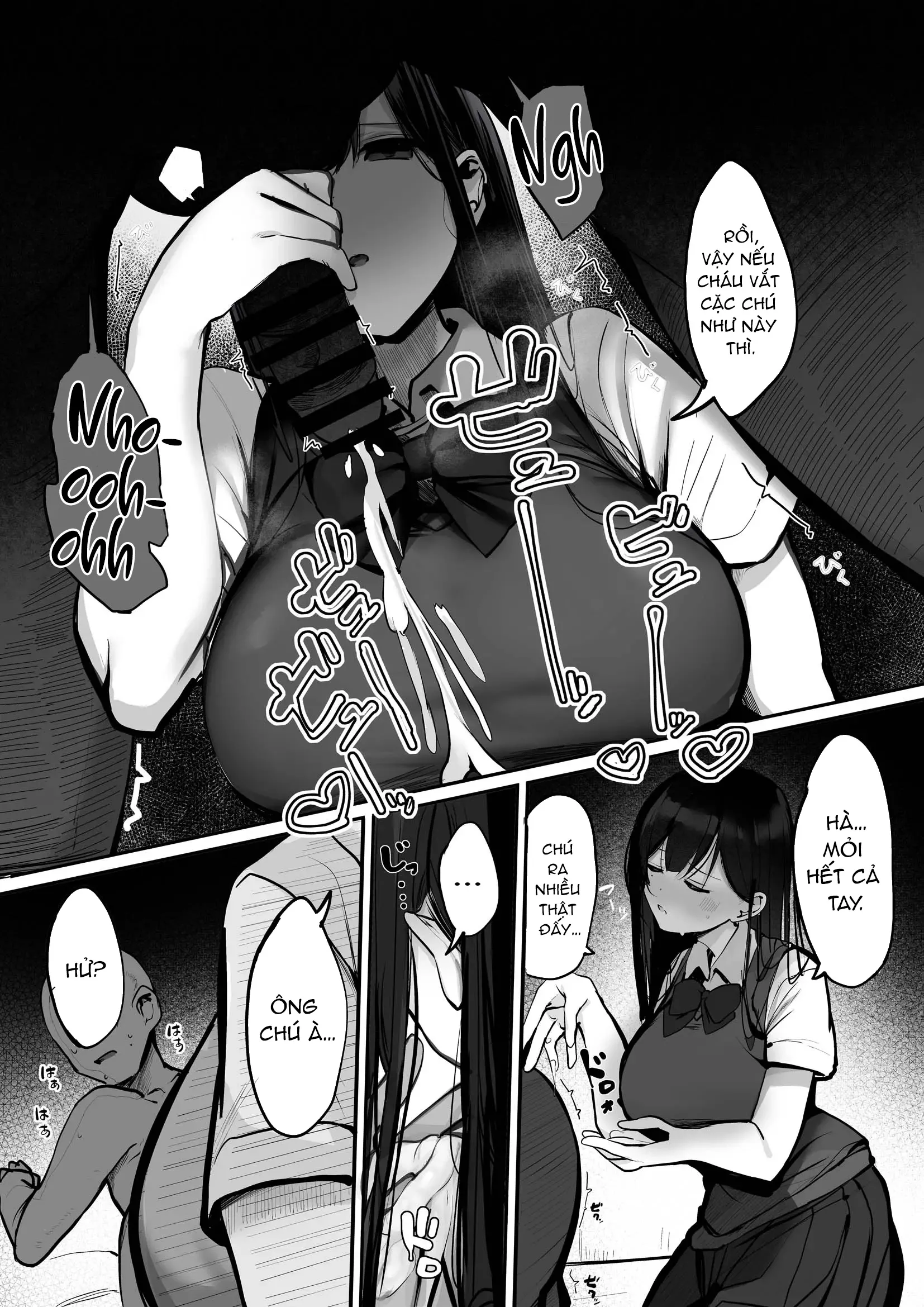 HentaiVN.net - Ảnh 20 - Cháu đã bảo đừng mà ông chú - oneshot
