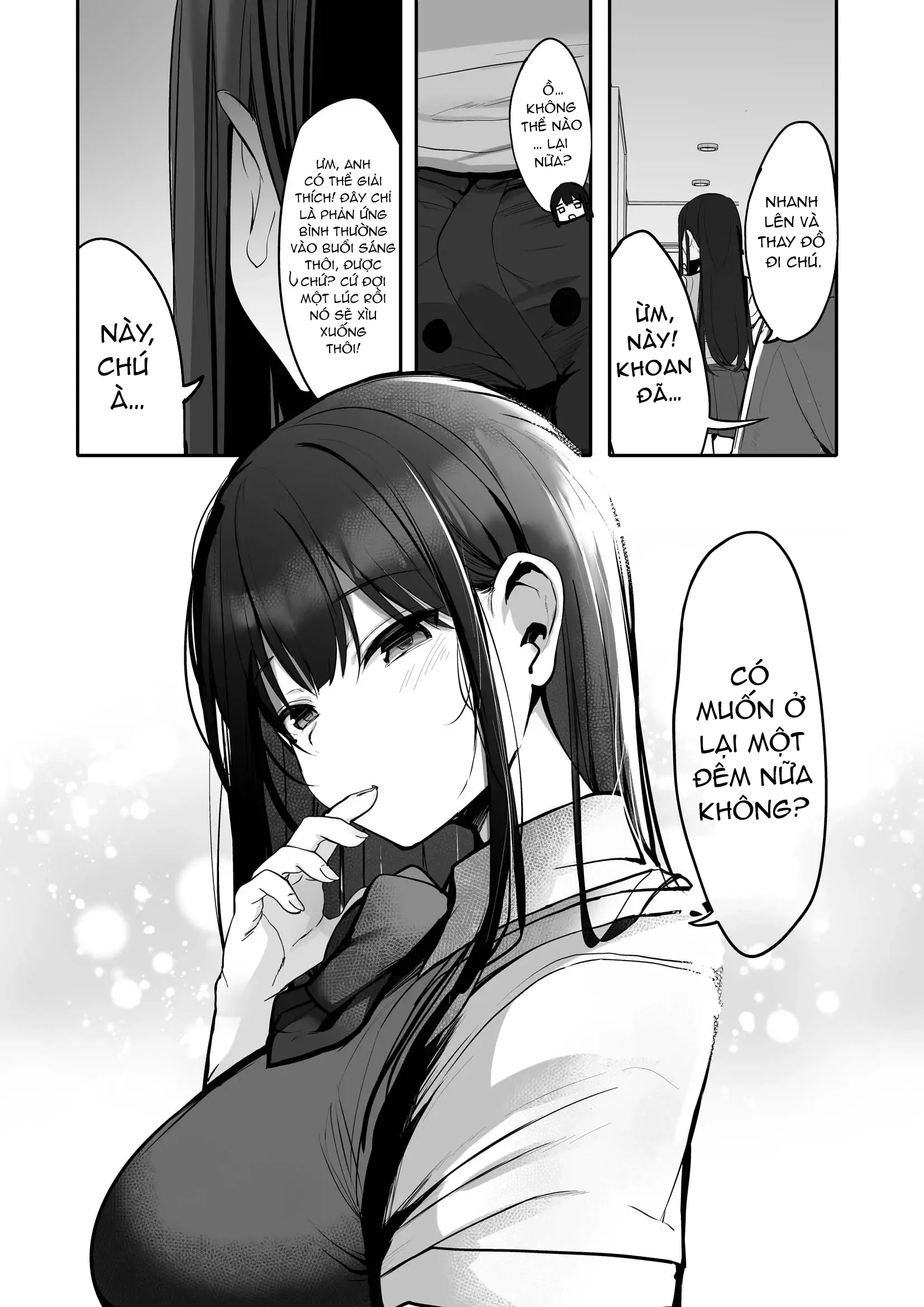 HentaiVN.net - Ảnh 58 - Cháu đã bảo đừng mà ông chú - oneshot