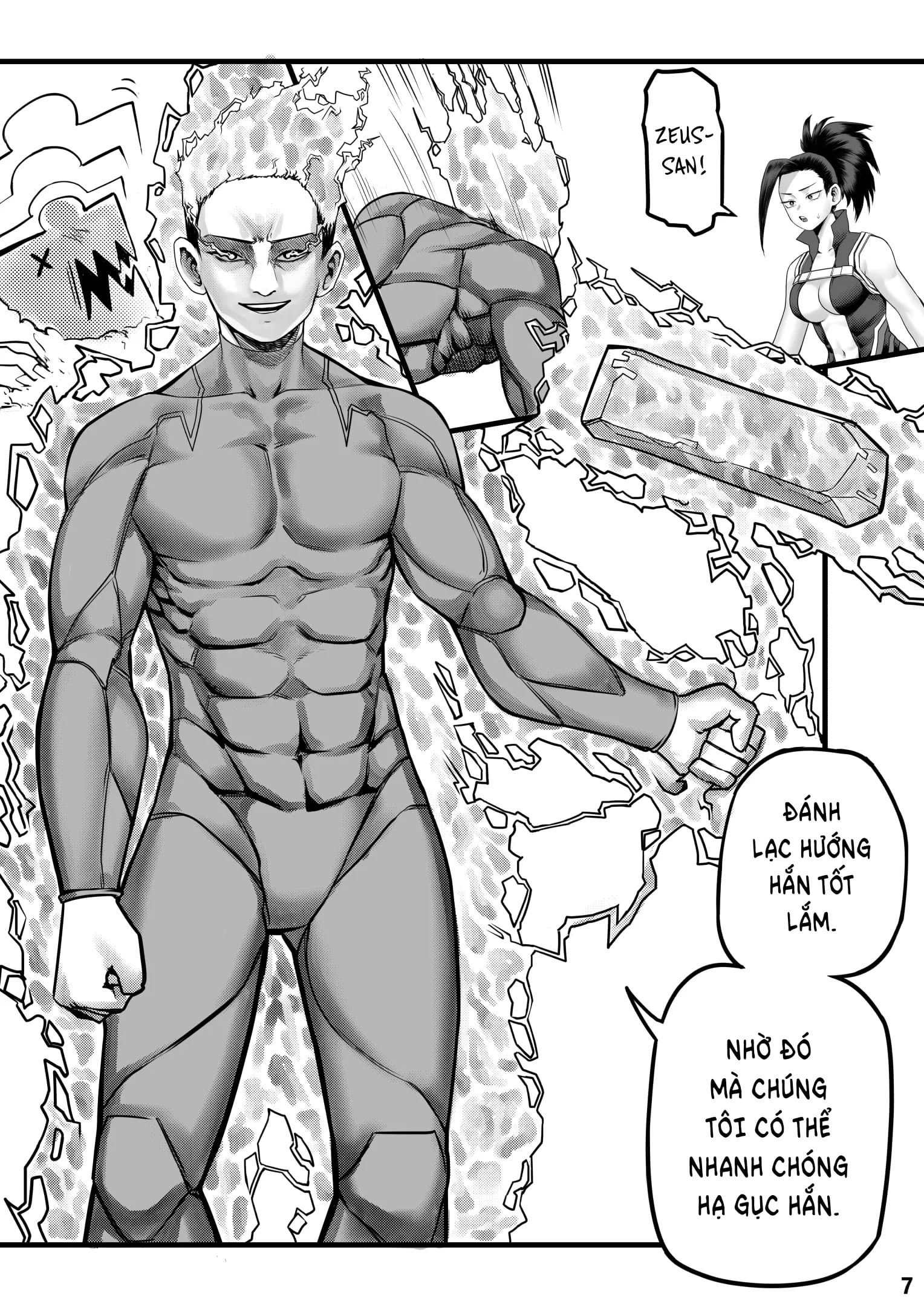 HentaiVN.net - Ảnh 10 - My Hero Intern - Chap 1: Đạo tàn bụ Momo