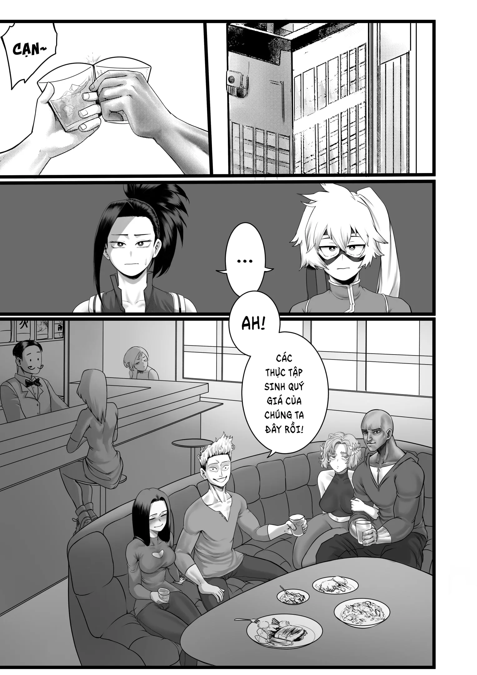 HentaiVN.net - Ảnh 14 - My Hero Intern - Chap 1: Đạo tàn bụ Momo