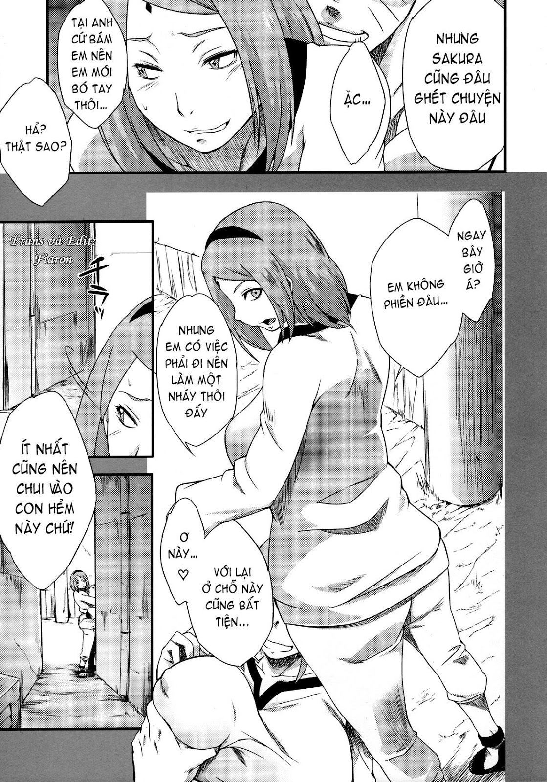 HentaiVN.net - Ảnh 6 - Kage Hinata ni Sakura Saku (Naruto) - oneshot