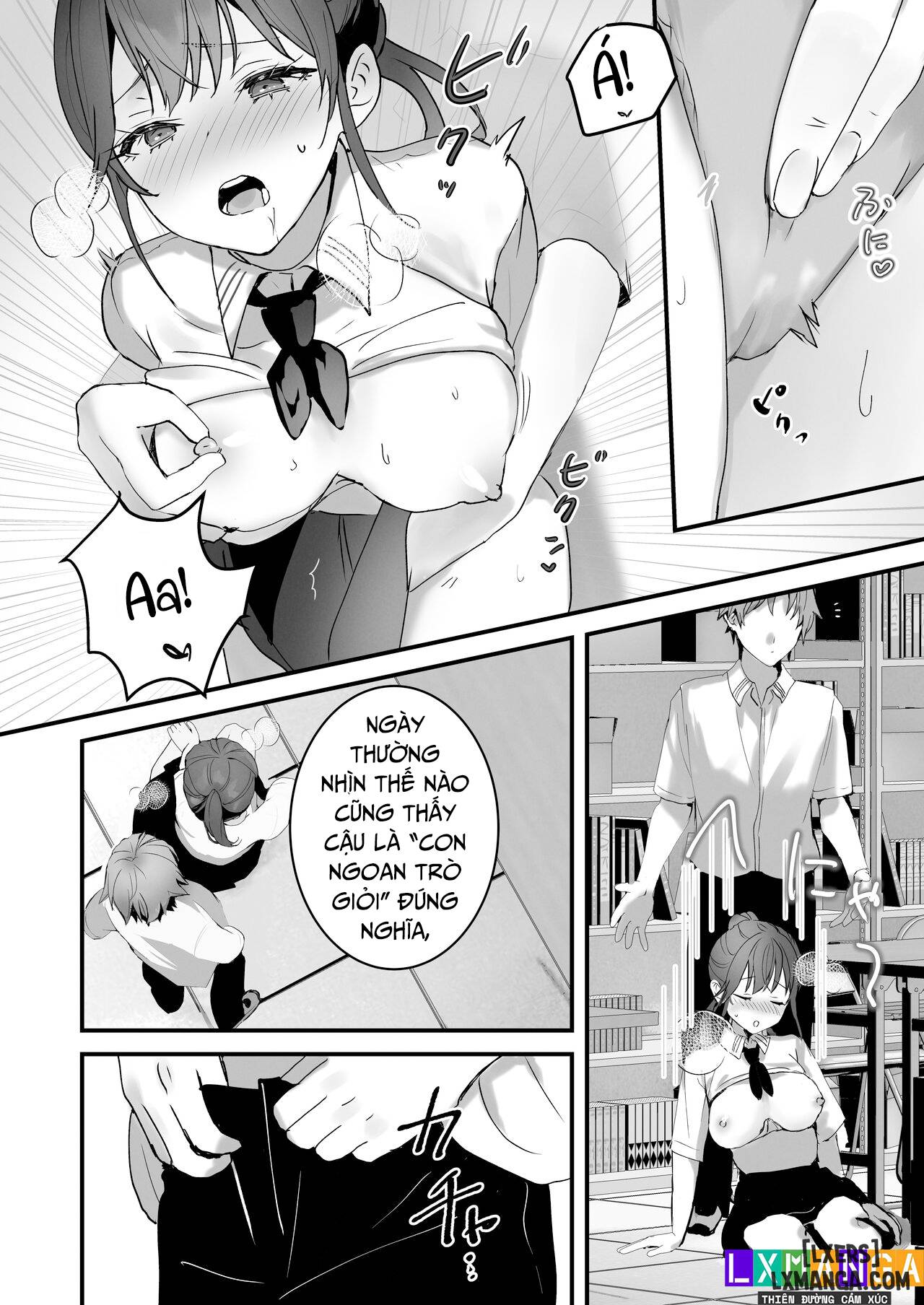 HentaiVN.net - Ảnh 8 - Địch vào đồn học trò ngoan ngoãn~ - Chap 2.