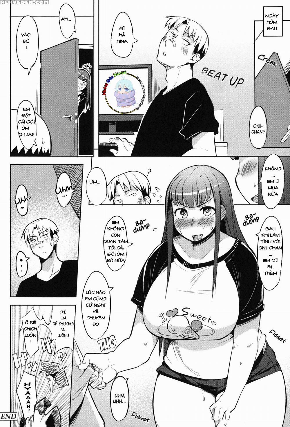 HentaiVN.net - Ảnh 24 - Uiuishii Imouto [Béo thì sao? Béo thì vú to chứ sao; Naive Little Sister] - Oneshot