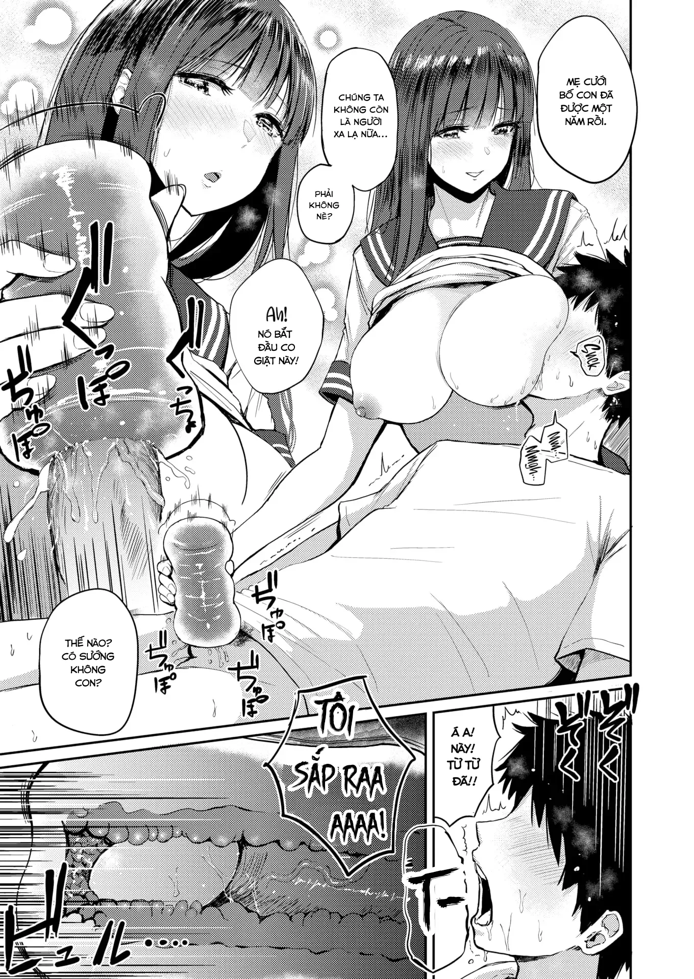 HentaiVN.net - Ảnh 3 - Tình Mẹ Bao La Như Dòng Sữa Bò (Series ngắn) - Chap 3: Mẹ Thủ Dâm Cho Tôi