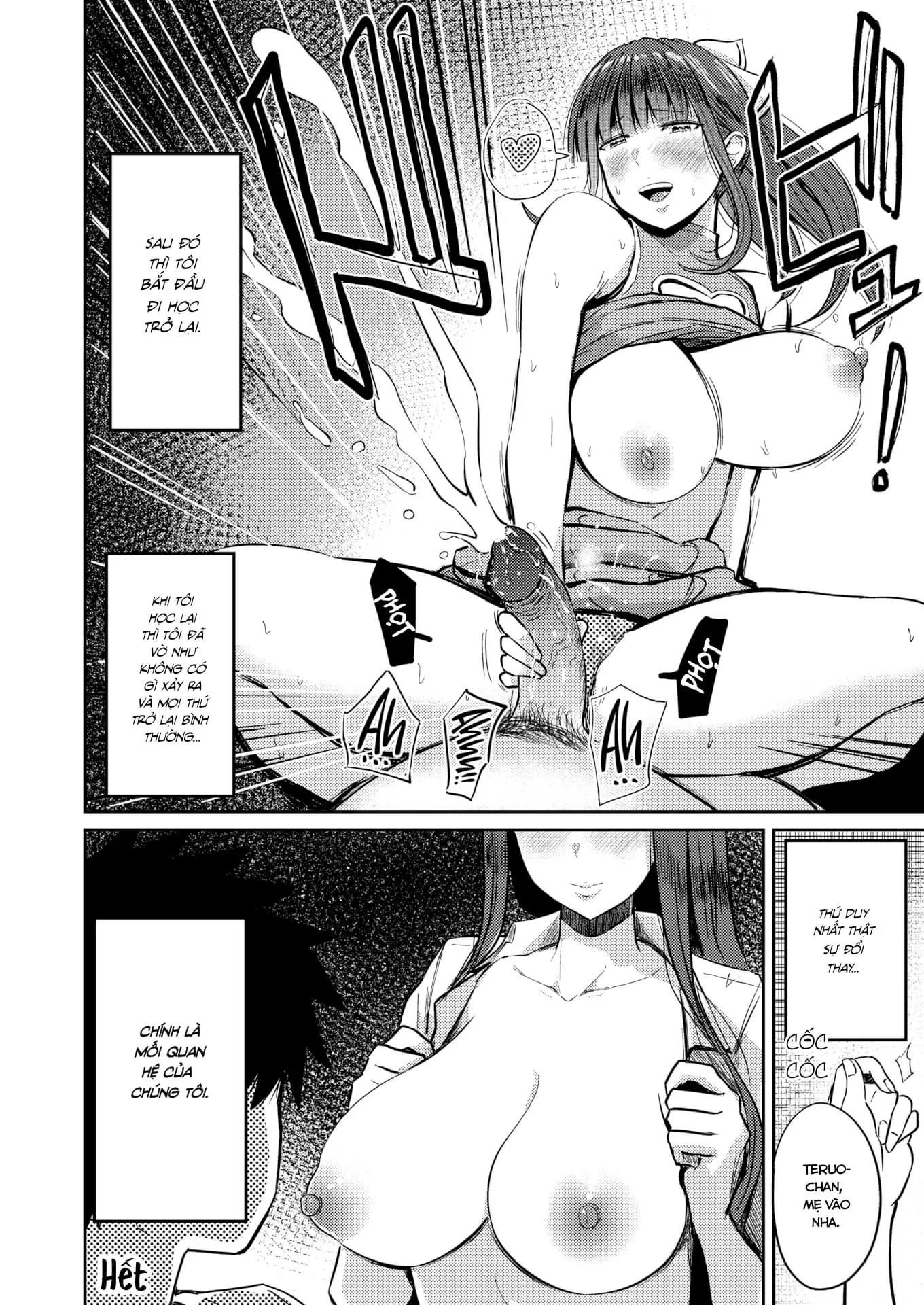 HentaiVN.net - Ảnh 4 - Tình Mẹ Bao La Như Dòng Sữa Bò (Series ngắn) - Chap 4: Người Mẹ Cổ Vũ Tôi