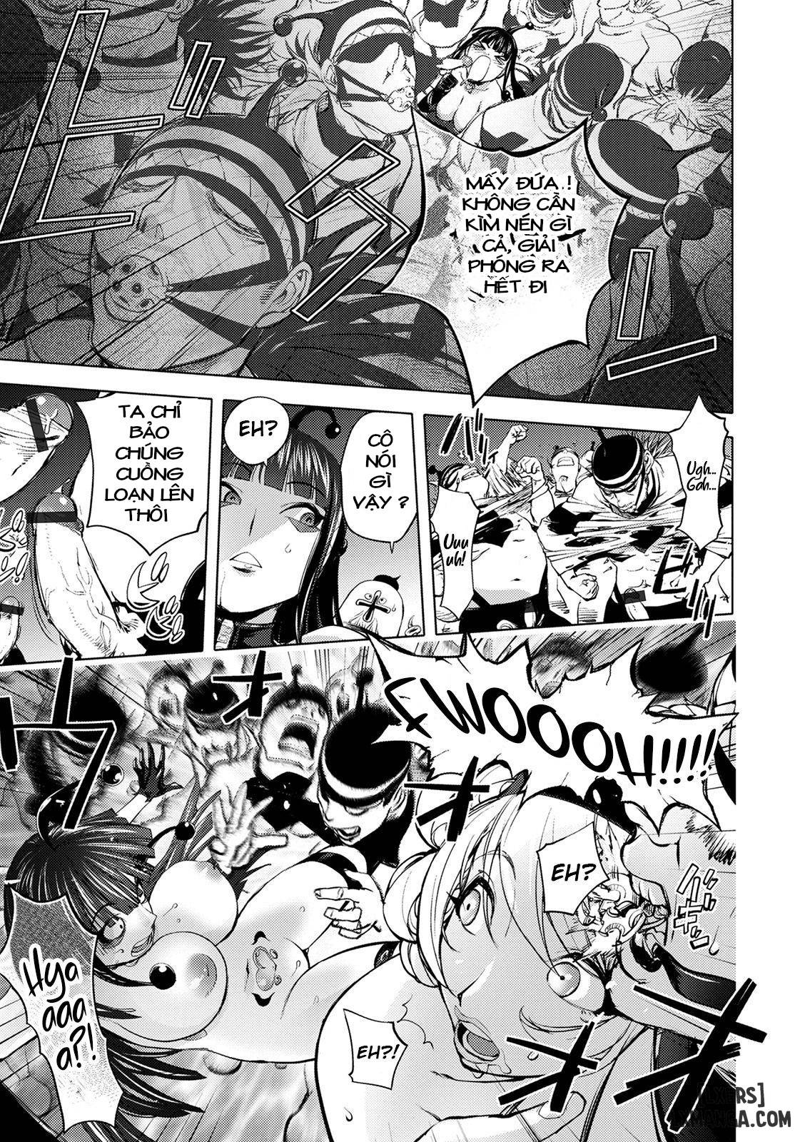 HentaiVN.net - Ảnh 14 - Aisai Senshi Mighty Wife - Chap 9