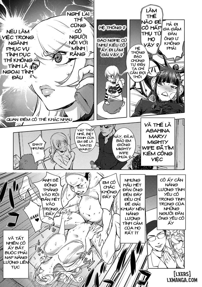 HentaiVN.net - Ảnh 14 - Aisai Senshi Mighty Wife - Chap 10