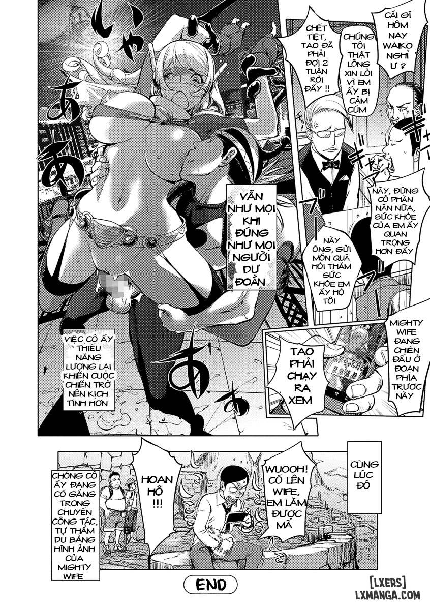 HentaiVN.net - Ảnh 18 - Aisai Senshi Mighty Wife - Chap 10