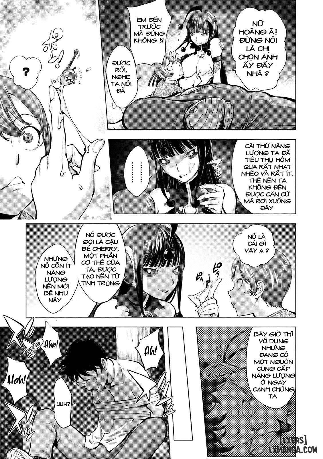 HentaiVN.net - Ảnh 8 - Aisai Senshi Mighty Wife - Chap 11