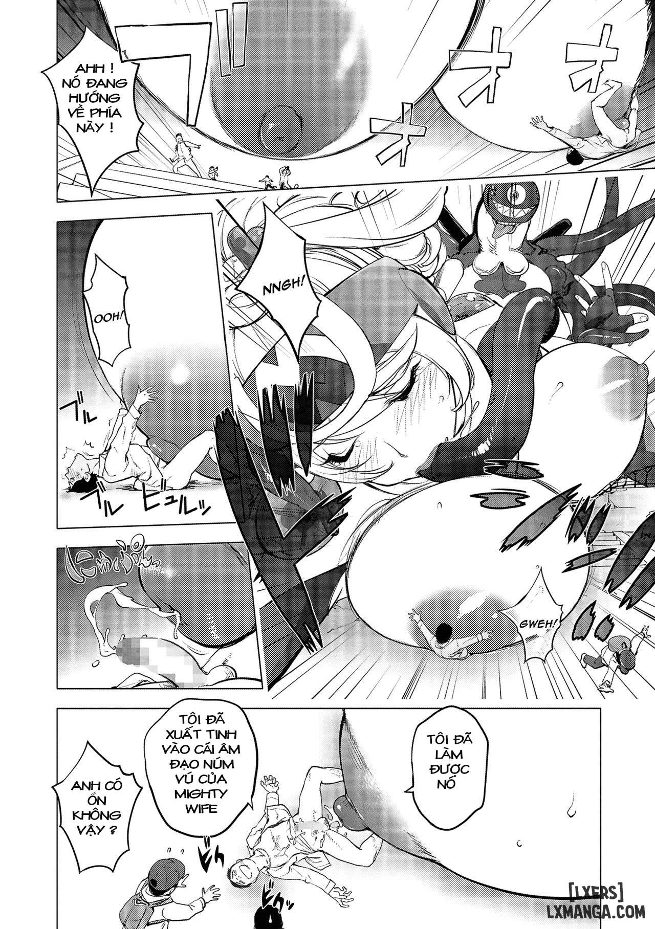 HentaiVN.net - Ảnh 13 - Aisai Senshi Mighty Wife - Chap 12