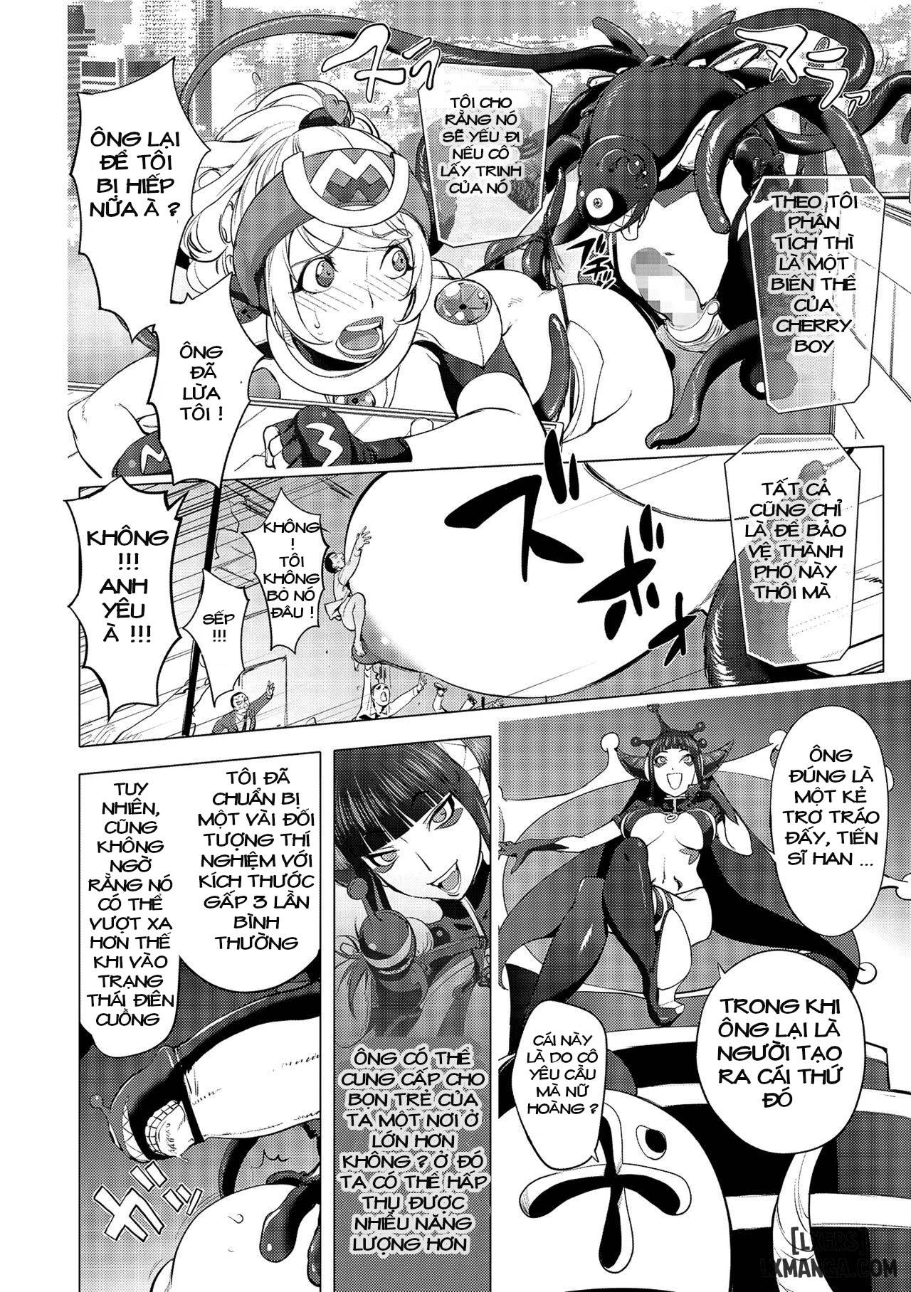 HentaiVN.net - Ảnh 9 - Aisai Senshi Mighty Wife - Chap 12