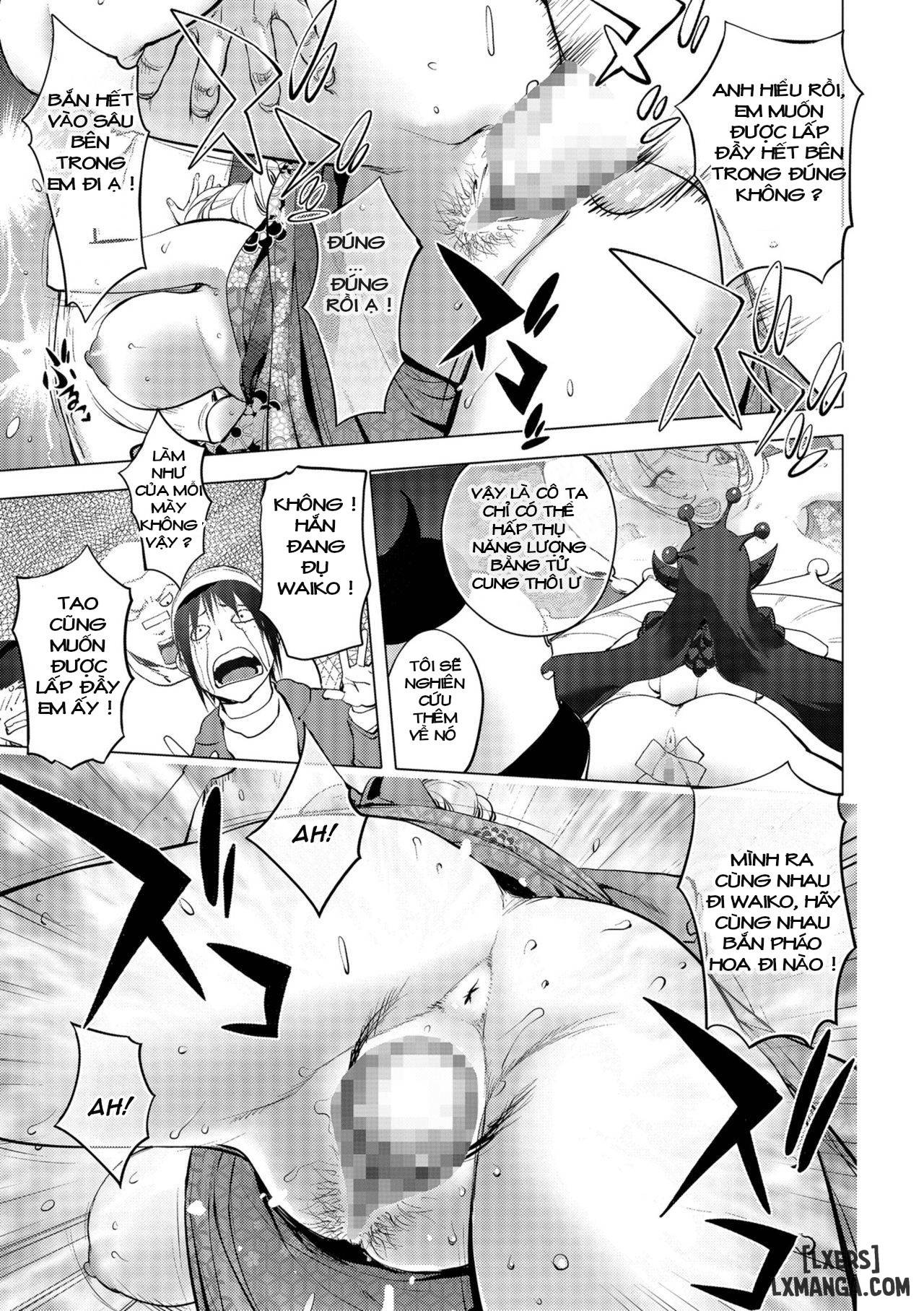 HentaiVN.net - Ảnh 13 - Aisai Senshi Mighty Wife - Chap 13