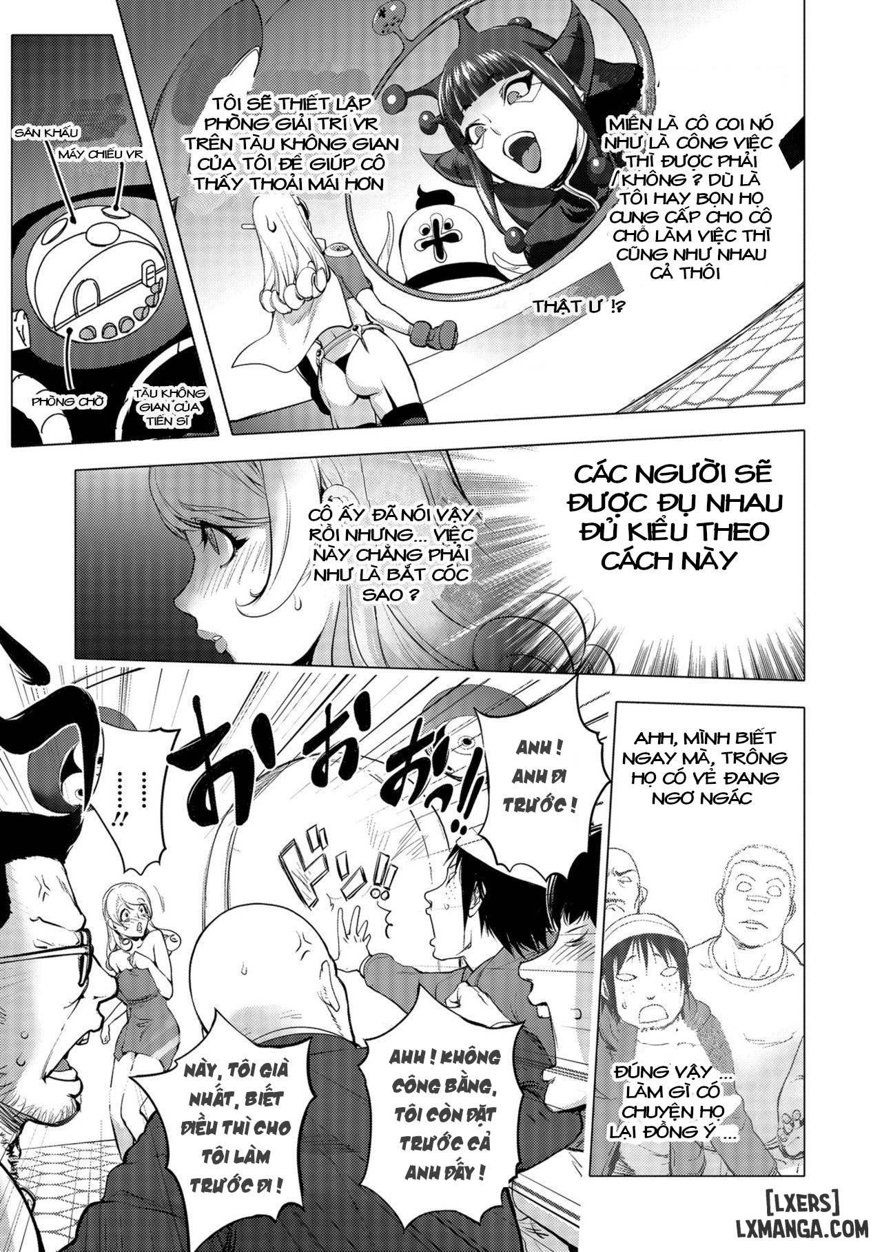 HentaiVN.net - Ảnh 7 - Aisai Senshi Mighty Wife - Chap 13