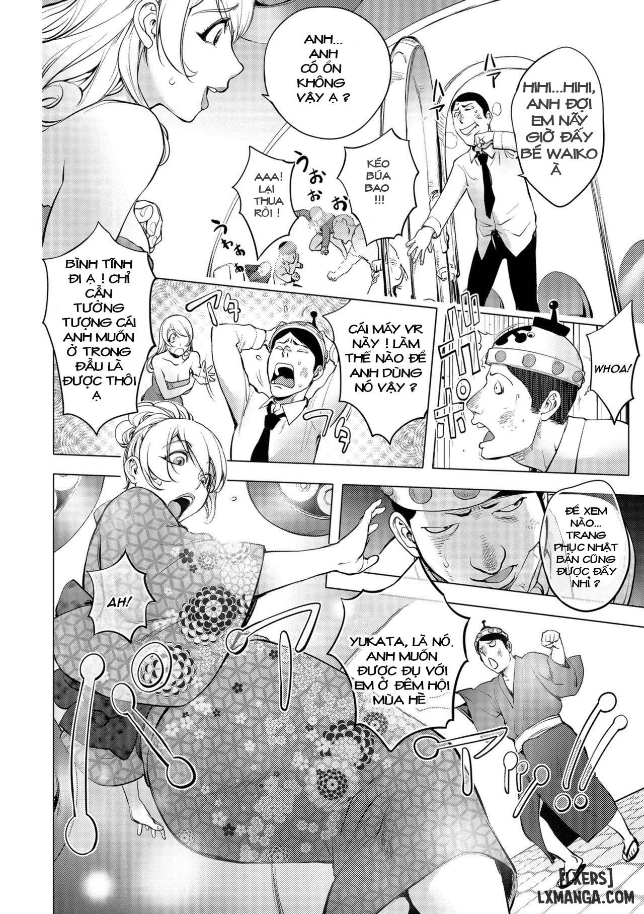 HentaiVN.net - Ảnh 8 - Aisai Senshi Mighty Wife - Chap 13