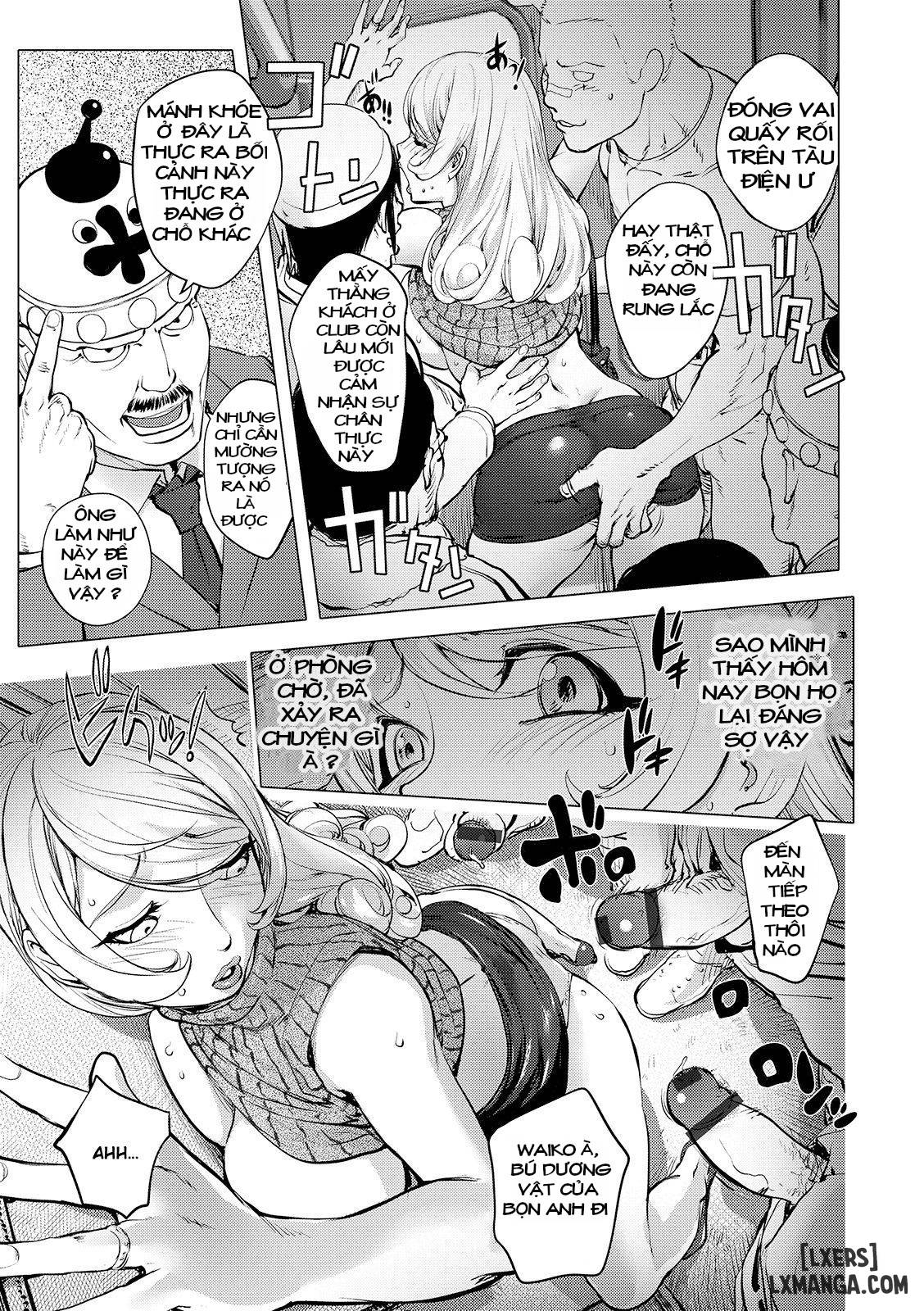 HentaiVN.net - Ảnh 3 - Aisai Senshi Mighty Wife - Chap 14