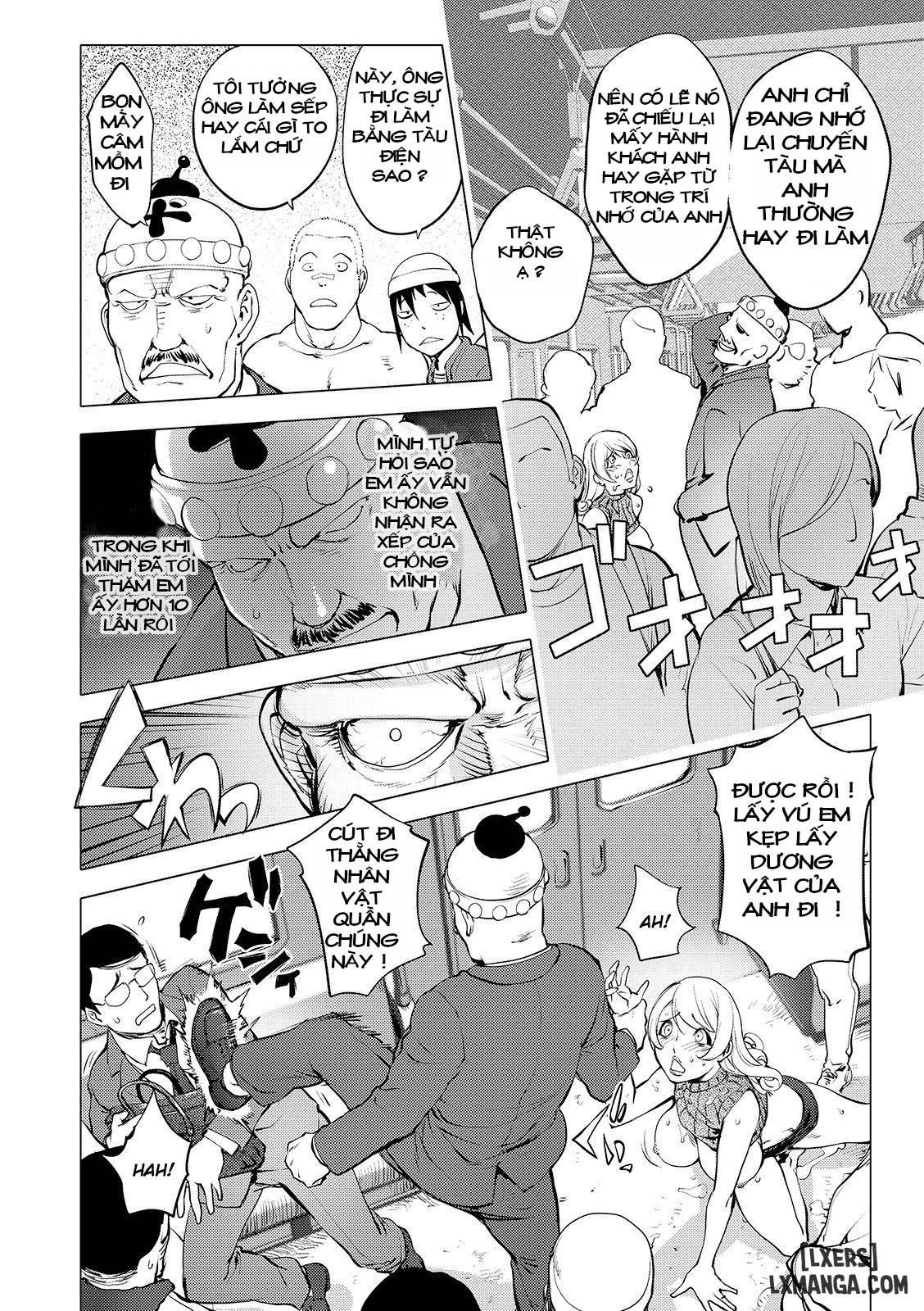 HentaiVN.net - Ảnh 8 - Aisai Senshi Mighty Wife - Chap 14