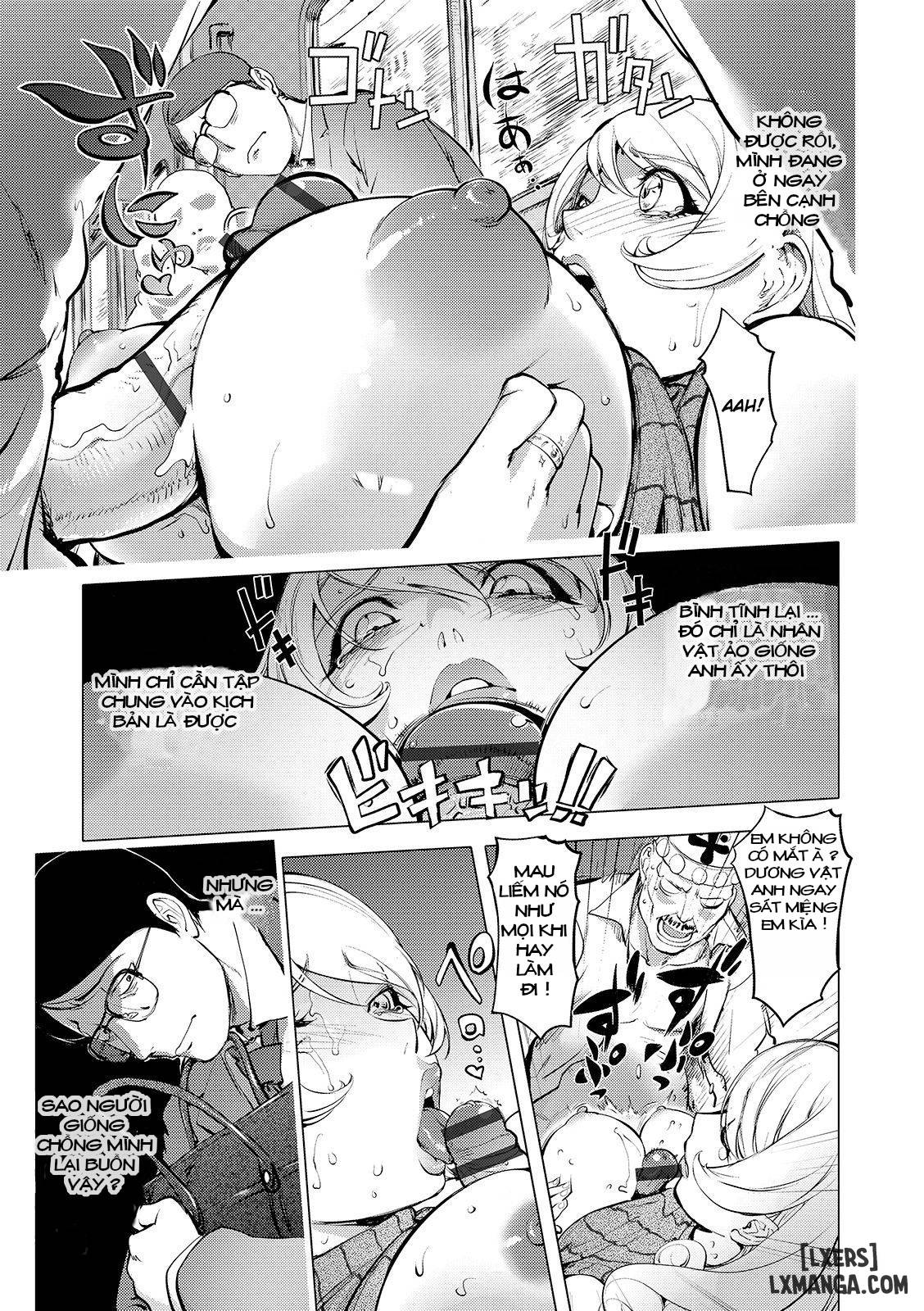 HentaiVN.net - Ảnh 9 - Aisai Senshi Mighty Wife - Chap 14