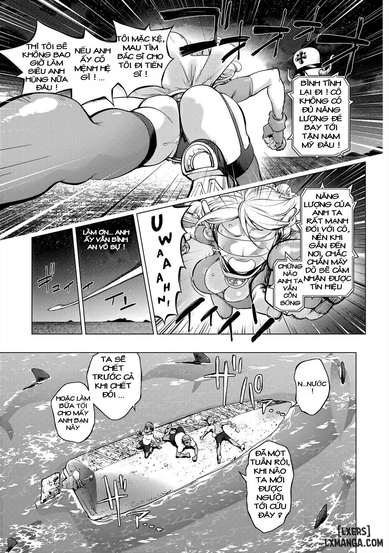 HentaiVN.net - Ảnh 3 - Aisai Senshi Mighty Wife - Chap 15