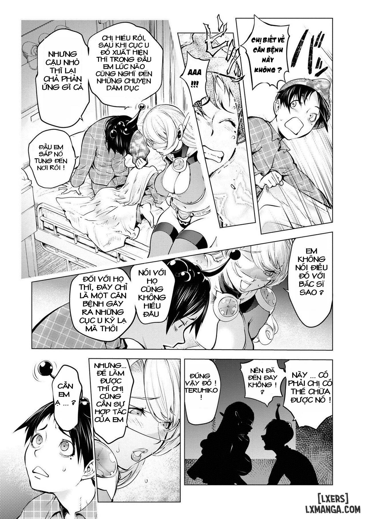 HentaiVN.net - Ảnh 5 - Aisai Senshi Mighty Wife - Chap 16