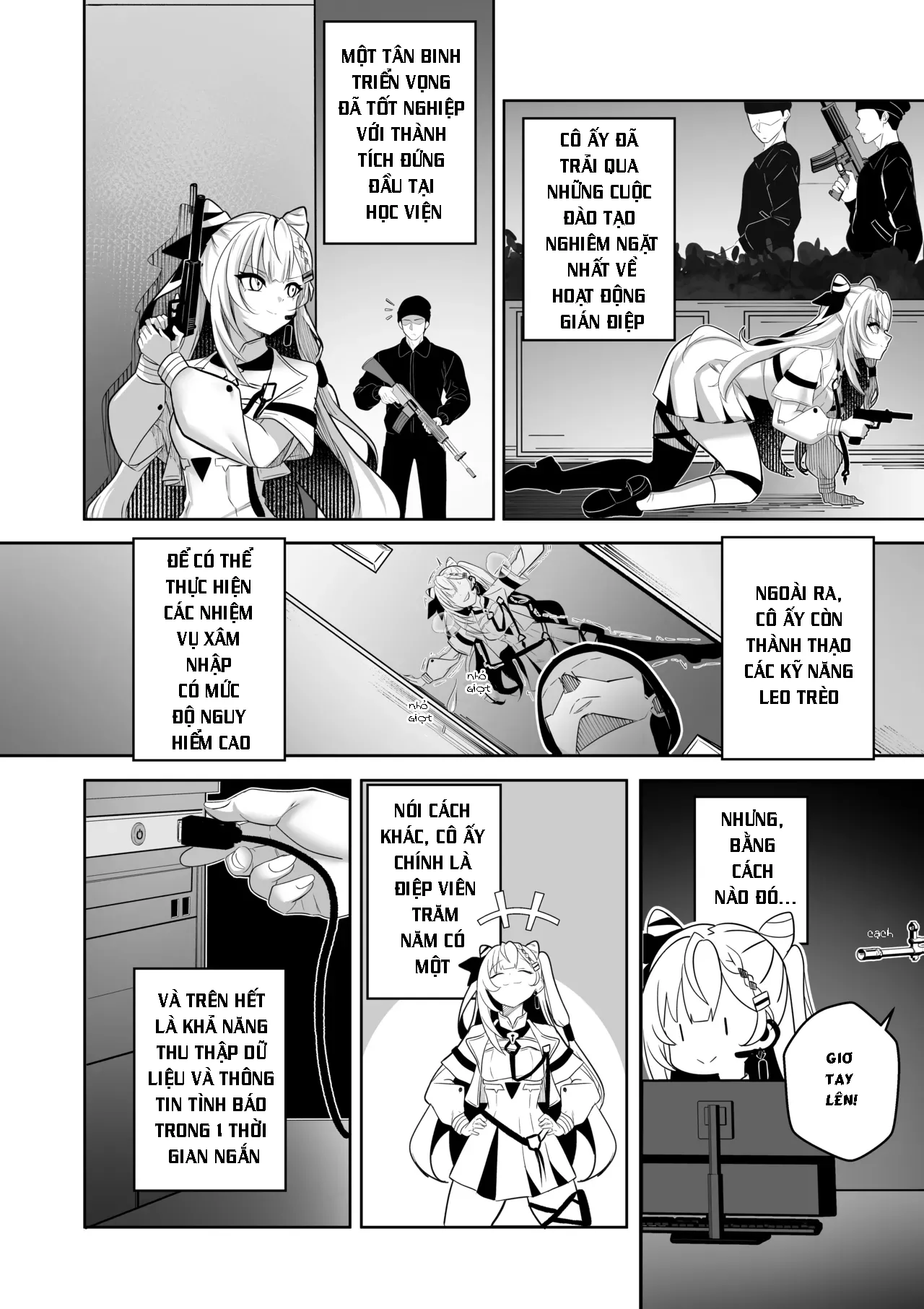 HentaiVN.net - Ảnh 5 - Điệp viên vụng về - Oneshot