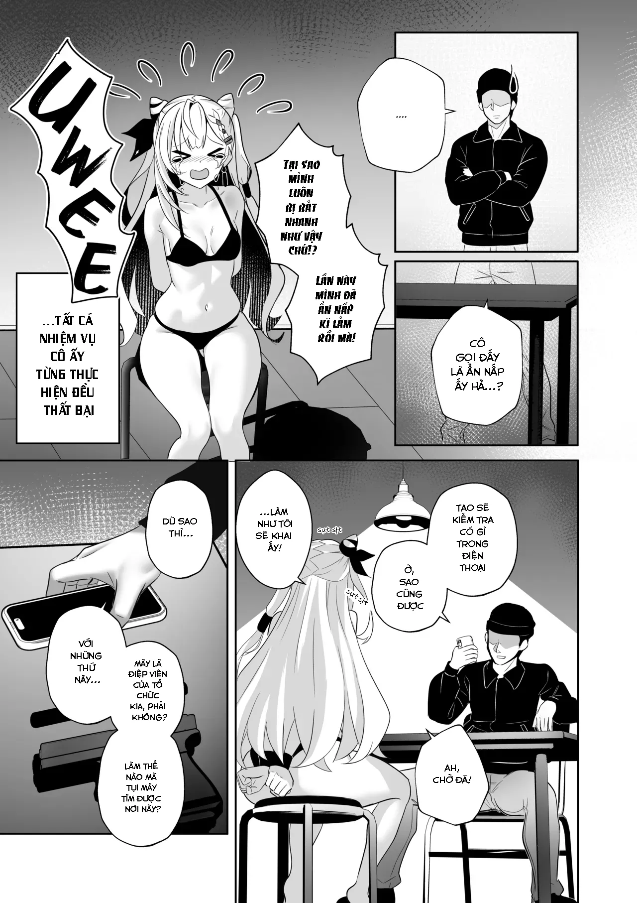 HentaiVN.net - Ảnh 6 - Điệp viên vụng về - Oneshot