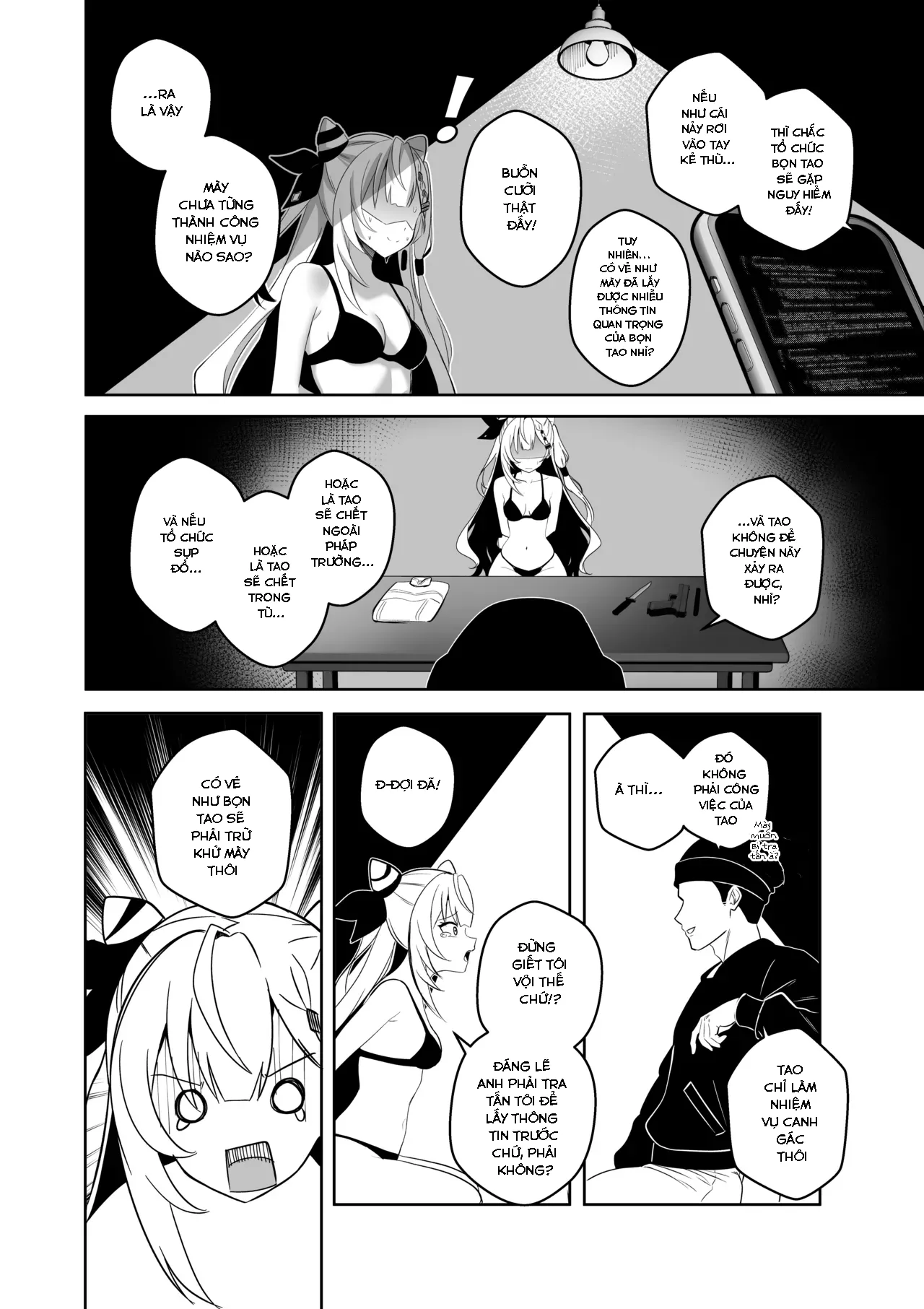 HentaiVN.net - Ảnh 7 - Điệp viên vụng về - Oneshot