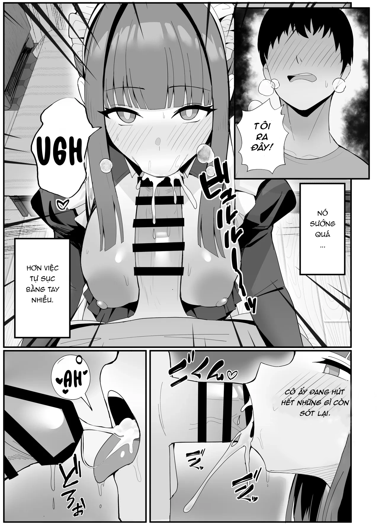 HentaiVN.net - Ảnh 11 - Hầu gái thuê sẵn sàng phục vụ bạn ! - oneshot