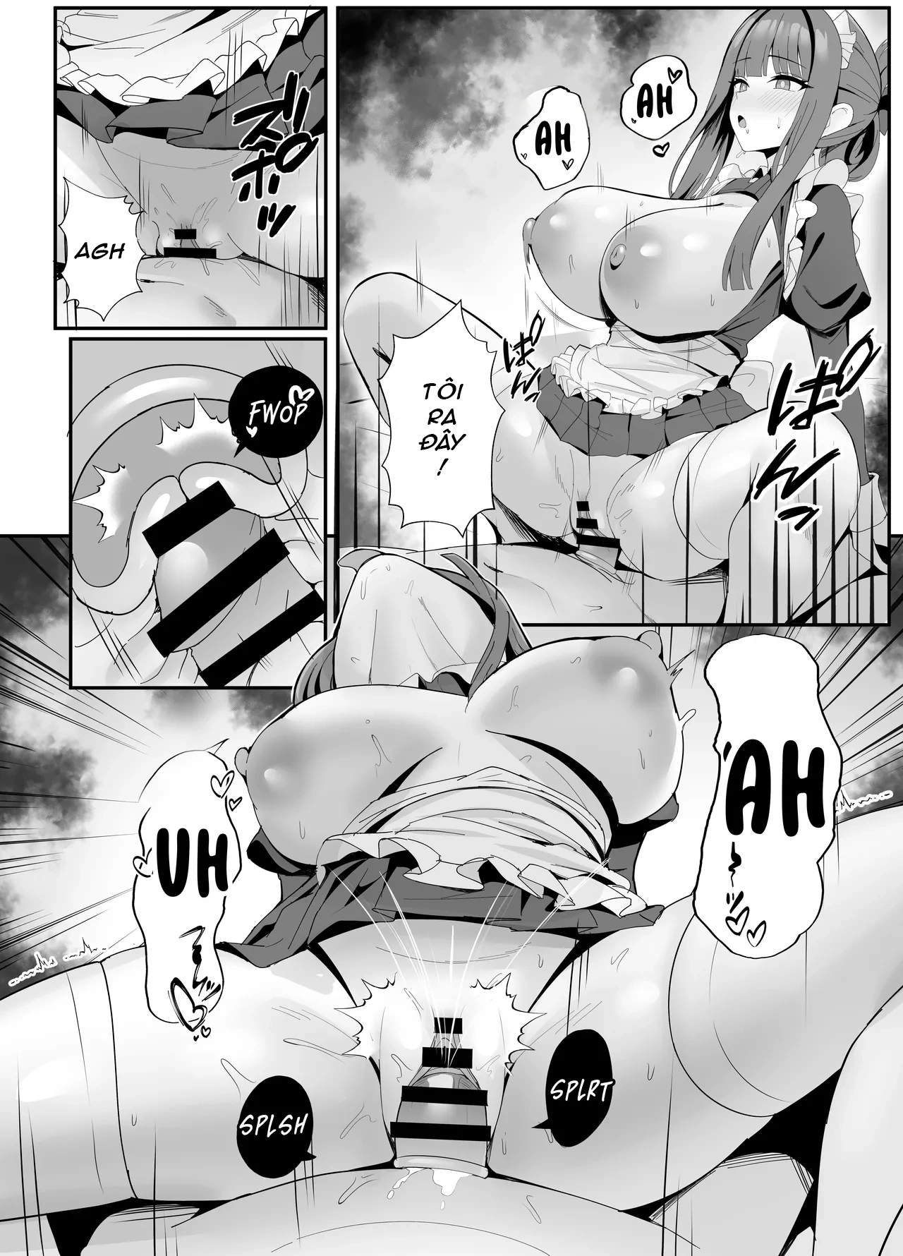 HentaiVN.net - Ảnh 16 - Hầu gái thuê sẵn sàng phục vụ bạn ! - oneshot