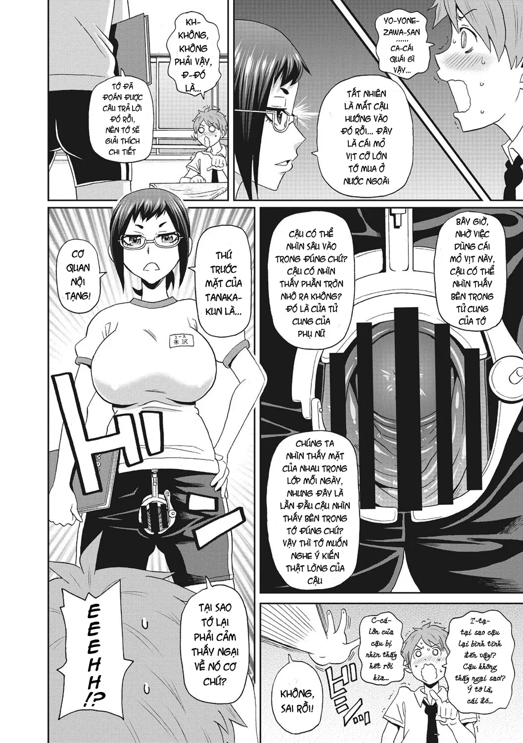HentaiVN.net - Ảnh 7 - Tuyển tập Oneshot dễ tụt hứng của John K. Pe-ta [Itoshiki Acmate] - Chap 4 chắc chắn sẽ học giỏi Sinh