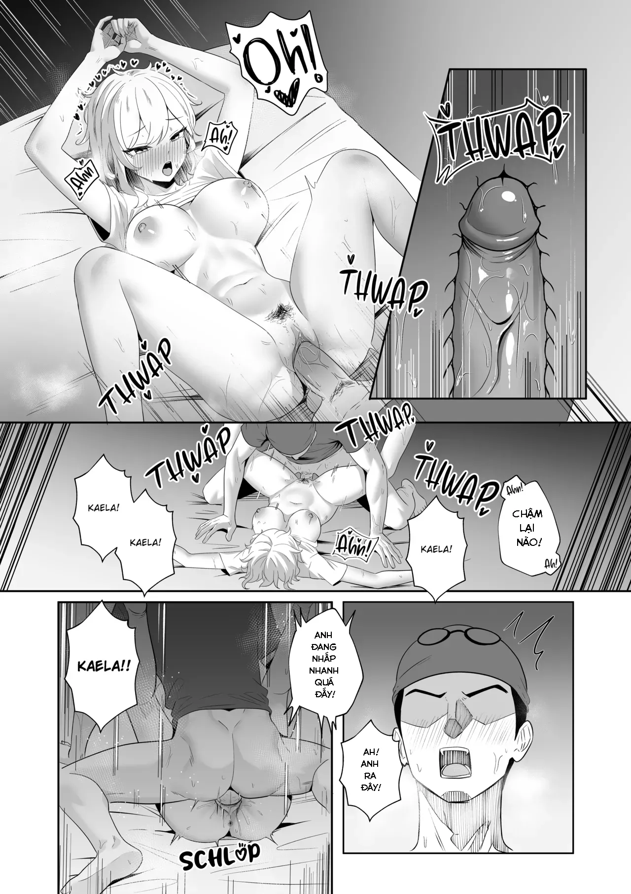 HentaiVN.net - Ảnh 15 - Ngẫu nhiên làm chồng của Kaela - Oneshot