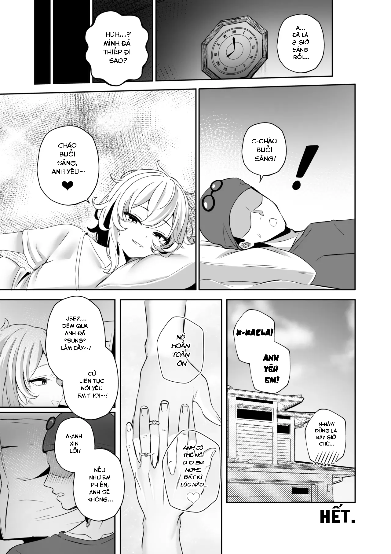 HentaiVN.net - Ảnh 22 - Ngẫu nhiên làm chồng của Kaela - Oneshot