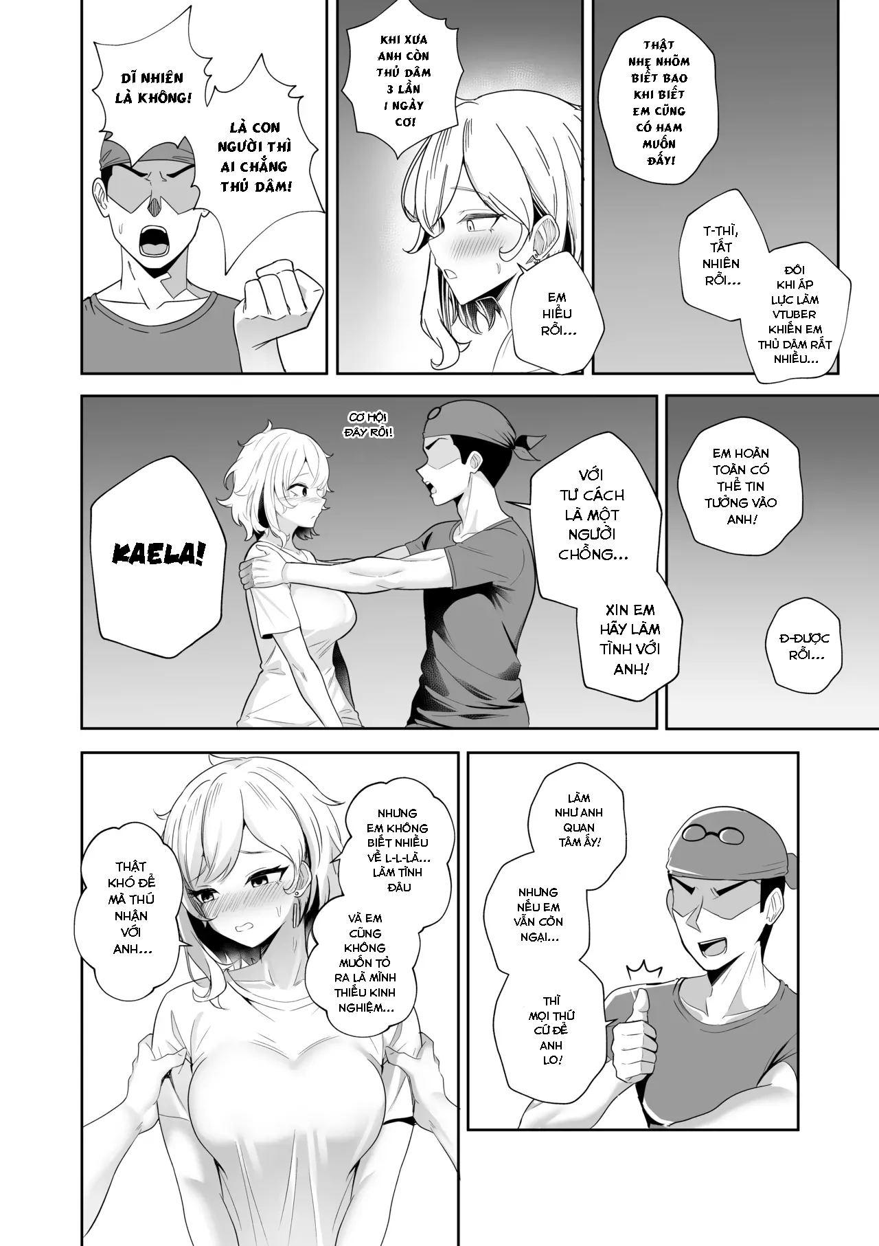 HentaiVN.net - Ảnh 9 - Ngẫu nhiên làm chồng của Kaela - Oneshot