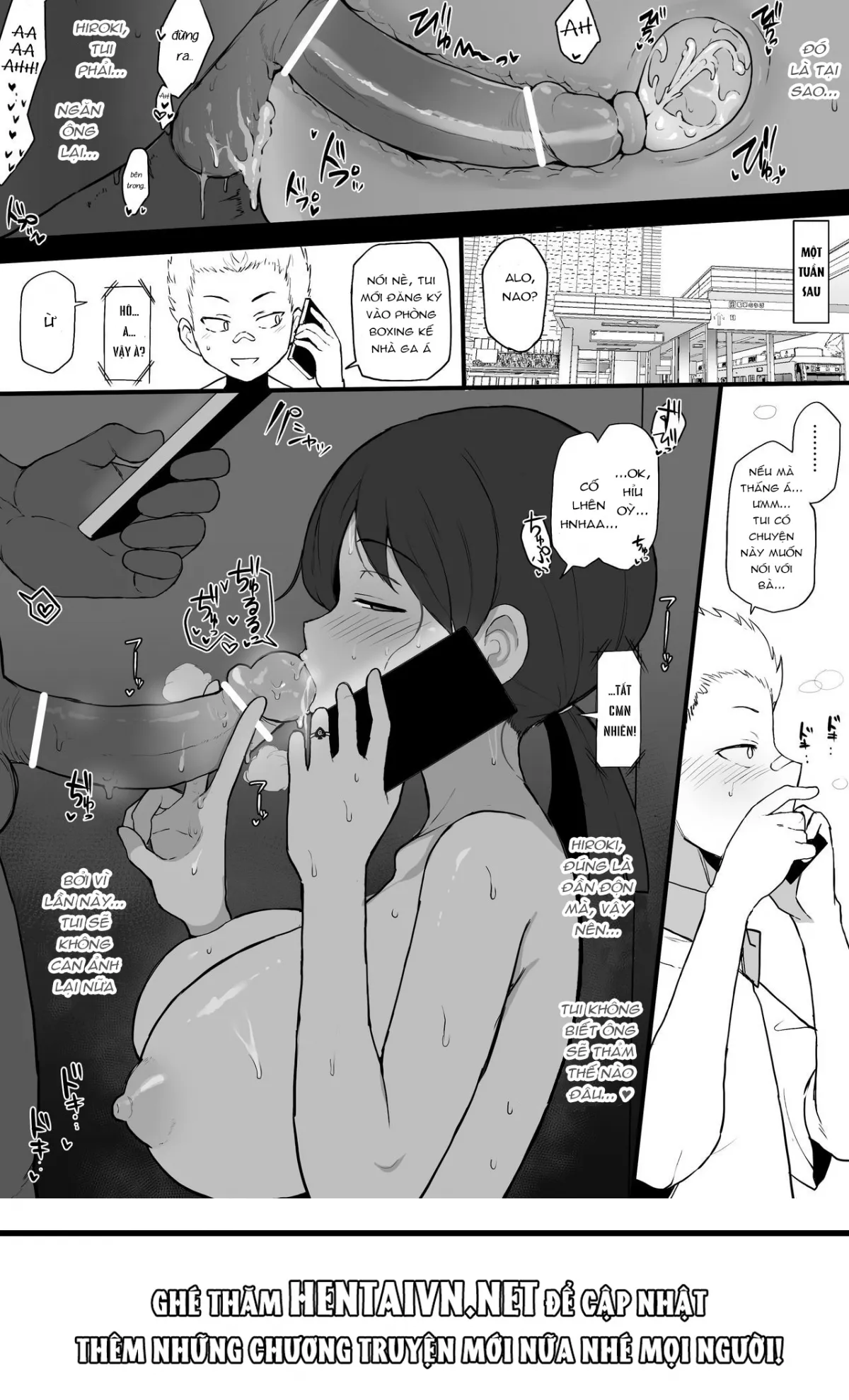 HentaiVN.net - Ảnh 4 - 4P Kokujin no Tenkousei ni Osananajimi o NTR ru - Chap 1