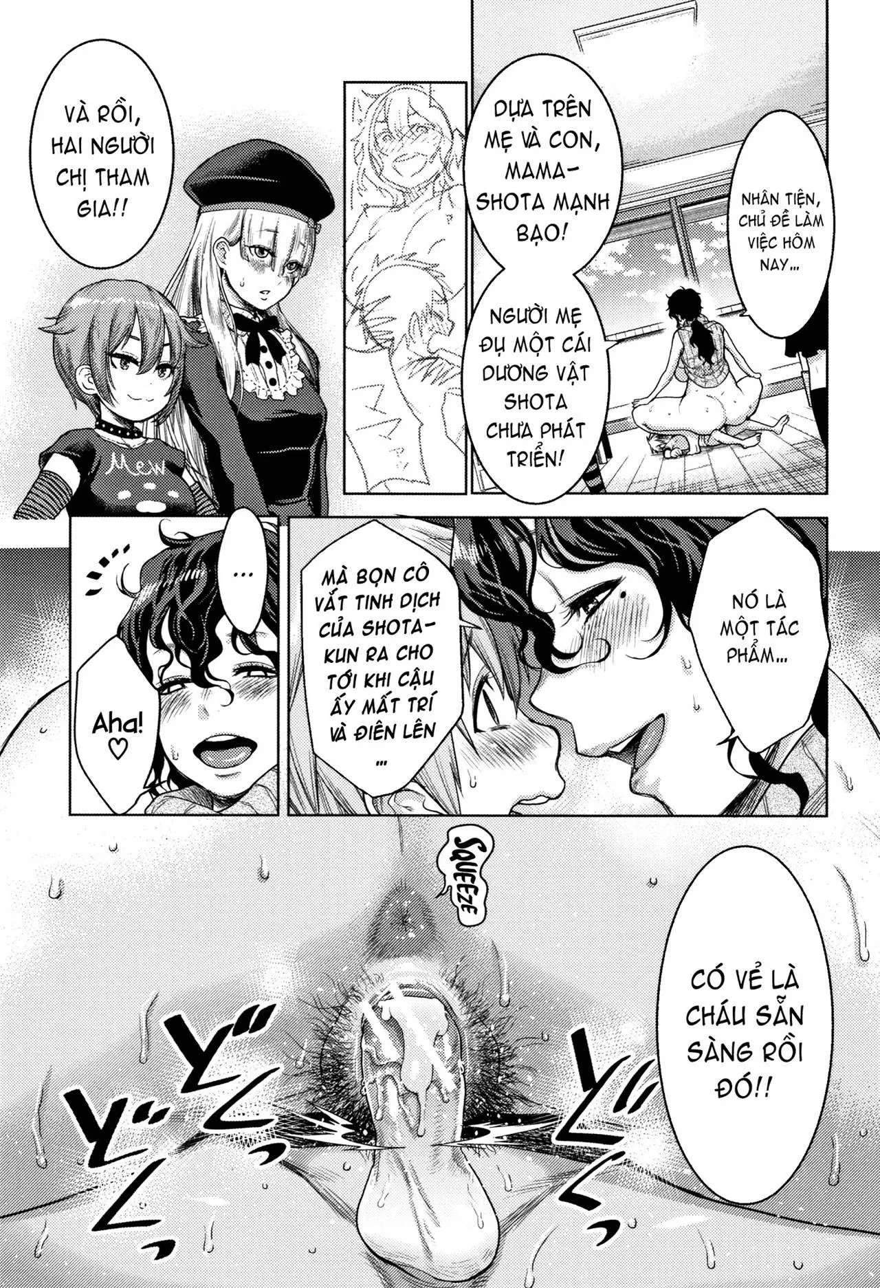 HentaiVN.net - Ảnh 21 - Chou One x Pako³ [超おね×パコ³ + 8P小冊子] - Chap 3