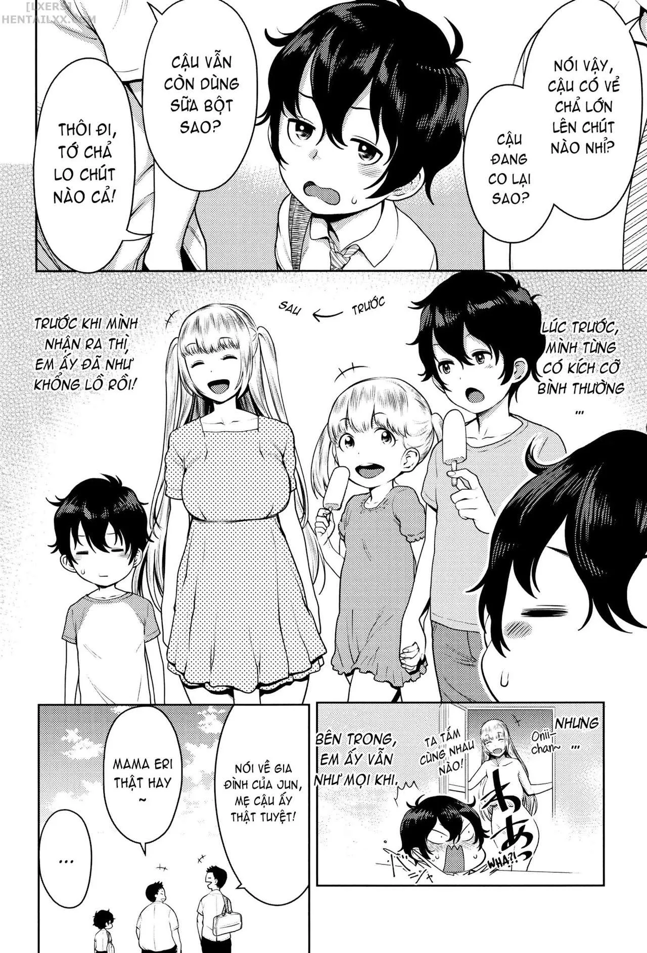 HentaiVN.net - Ảnh 5 - Chou One x Pako³ [超おね×パコ³ + 8P小冊子] - Chap 4