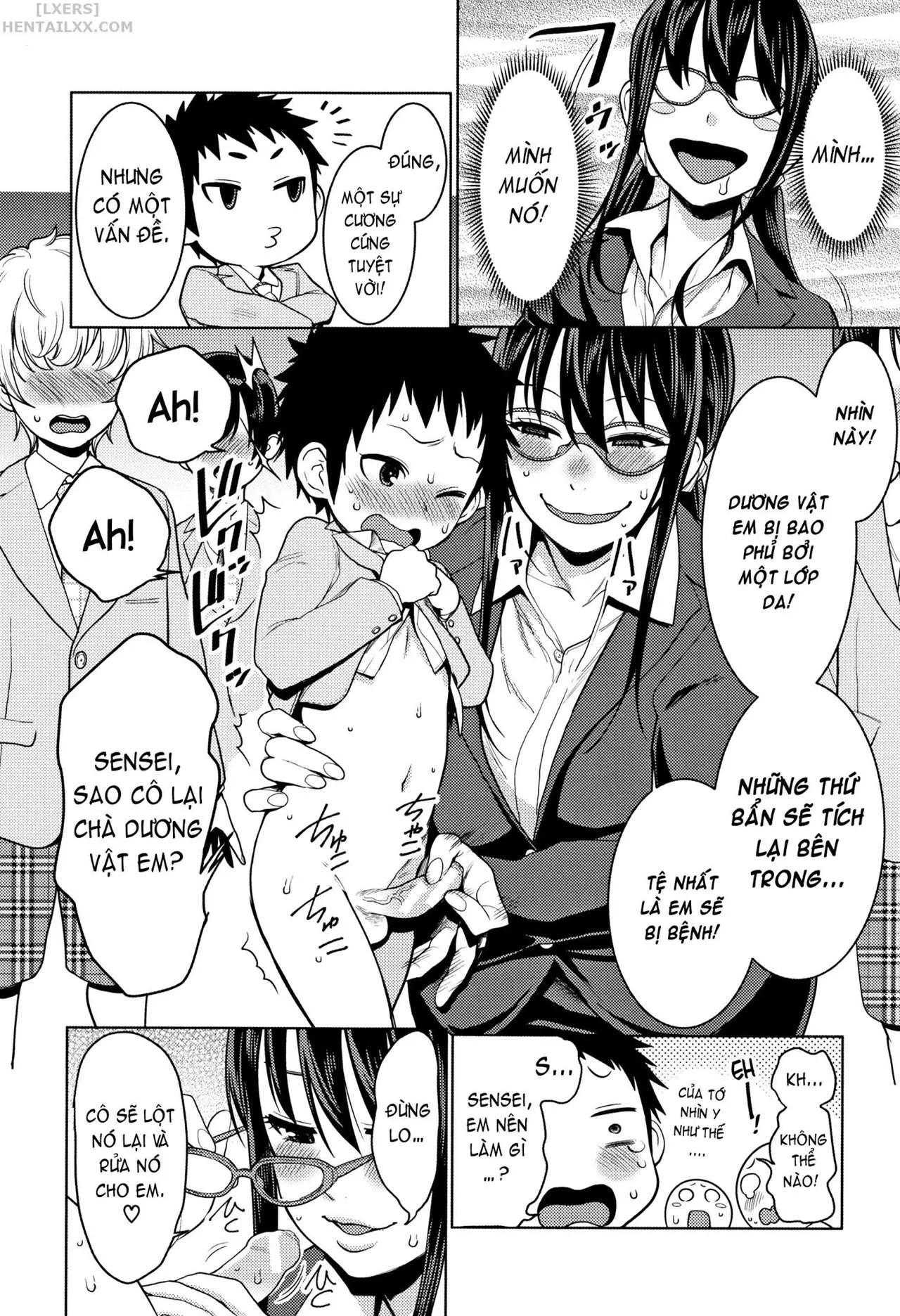 HentaiVN.net - Ảnh 9 - Chou One x Pako³ [超おね×パコ³ + 8P小冊子] - Chap 5