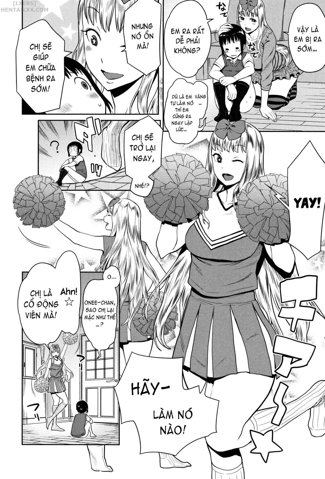 HentaiVN.net - Ảnh 9 - Chou One x Pako³ [超おね×パコ³ + 8P小冊子] - Chap 6