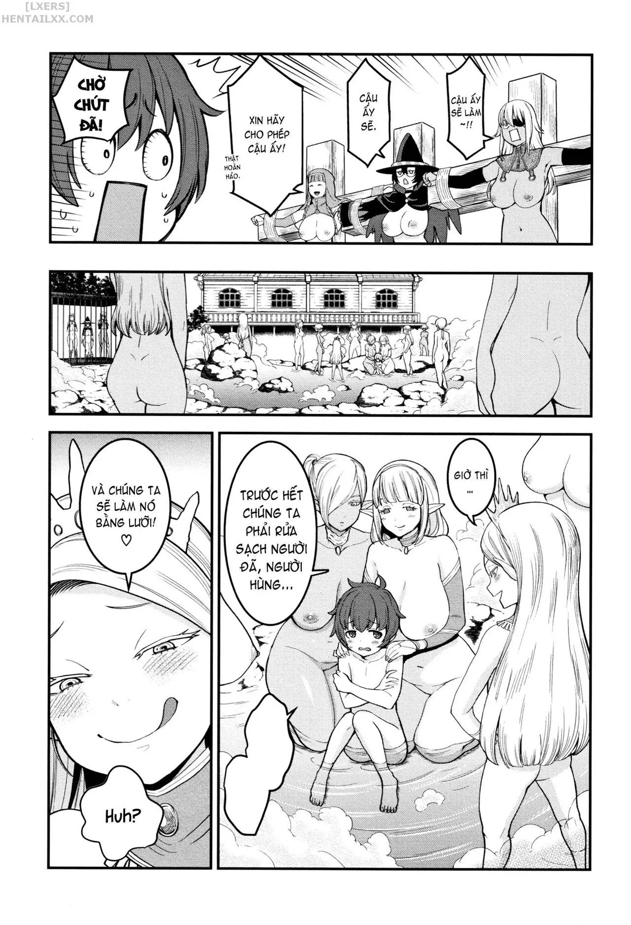 HentaiVN.net - Ảnh 13 - Chou One x Pako³ [超おね×パコ³ + 8P小冊子] - Chap 7 - END