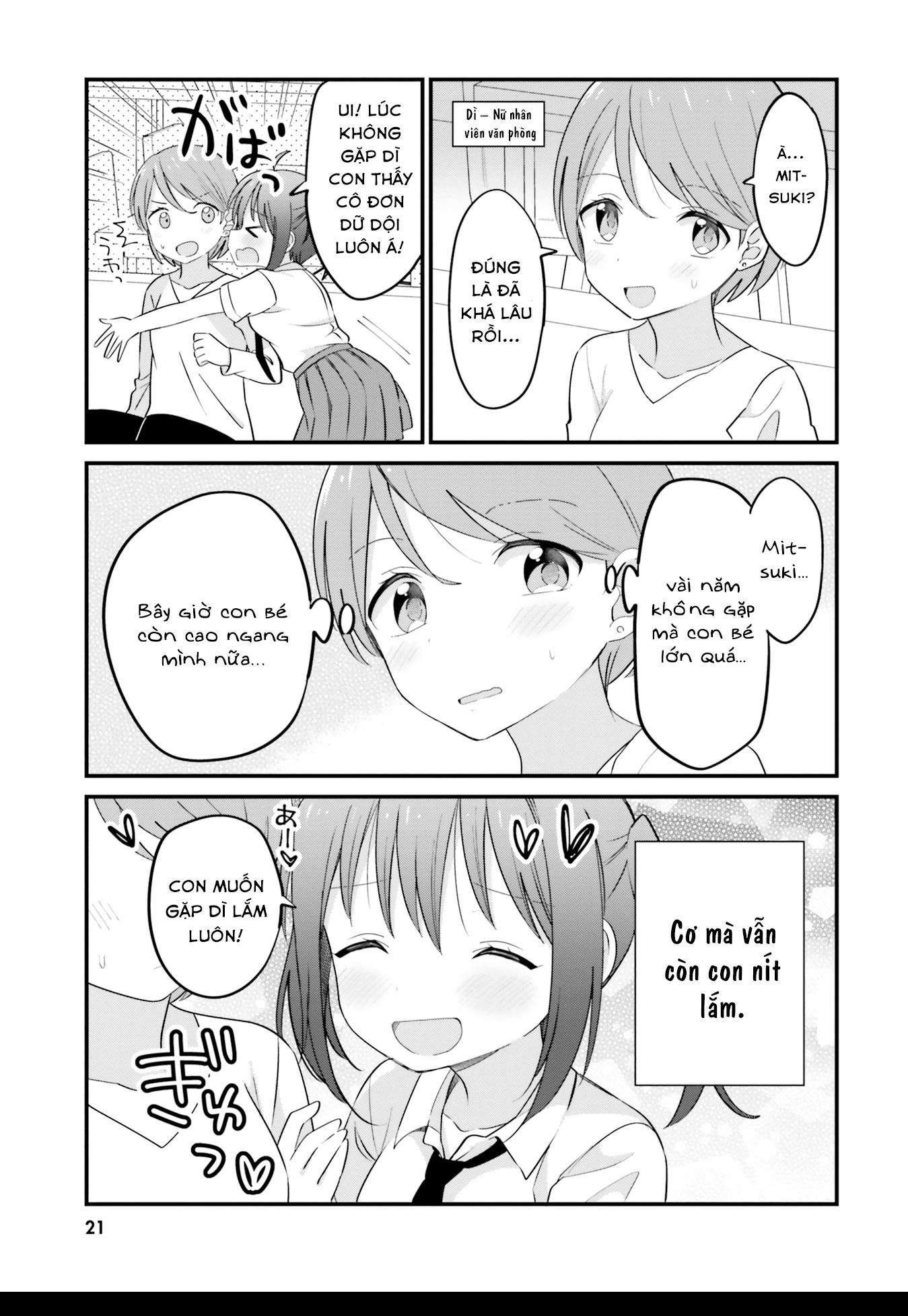 HentaiVN.net - Ảnh 3 - Yuri Boobs Anthology - 2. Con đã trở thành người lớn, đúng chứ? [Hachiko]
