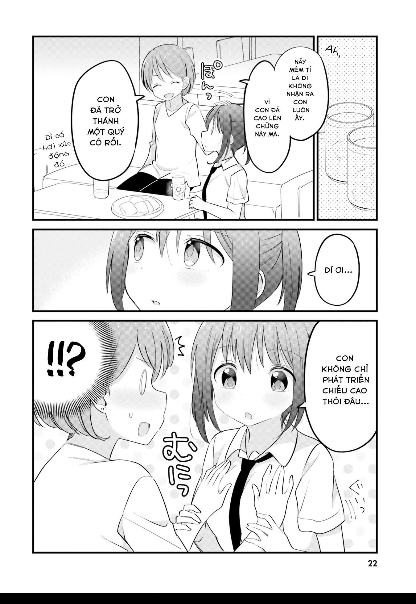 HentaiVN.net - Ảnh 4 - Yuri Boobs Anthology - 2. Con đã trở thành người lớn, đúng chứ? [Hachiko]