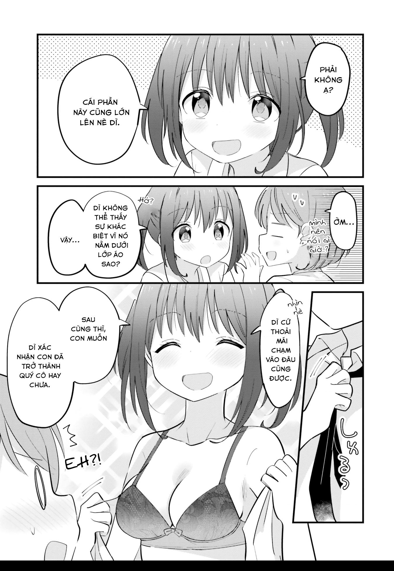 HentaiVN.net - Ảnh 5 - Yuri Boobs Anthology - 2. Con đã trở thành người lớn, đúng chứ? [Hachiko]