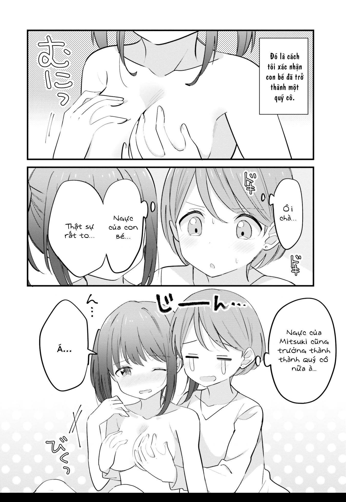 HentaiVN.net - Ảnh 6 - Yuri Boobs Anthology - 2. Con đã trở thành người lớn, đúng chứ? [Hachiko]