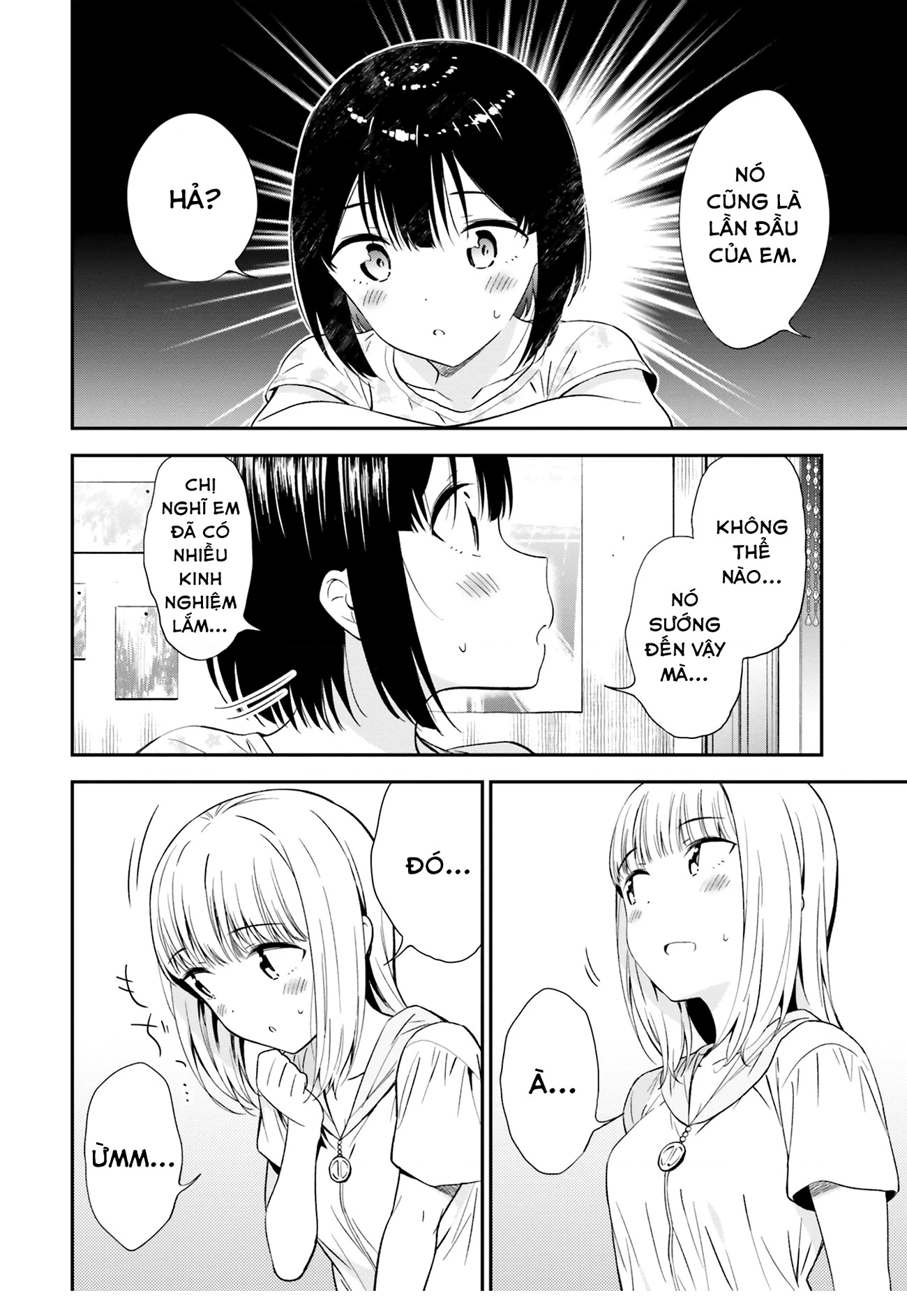 HentaiVN.net - Ảnh 16 - Yuri Boobs Anthology - 3. Được một nữ sinh cấp 3 chỉ dạy về thú vui của giới tính khi đã ngoài 30 [Endo]
