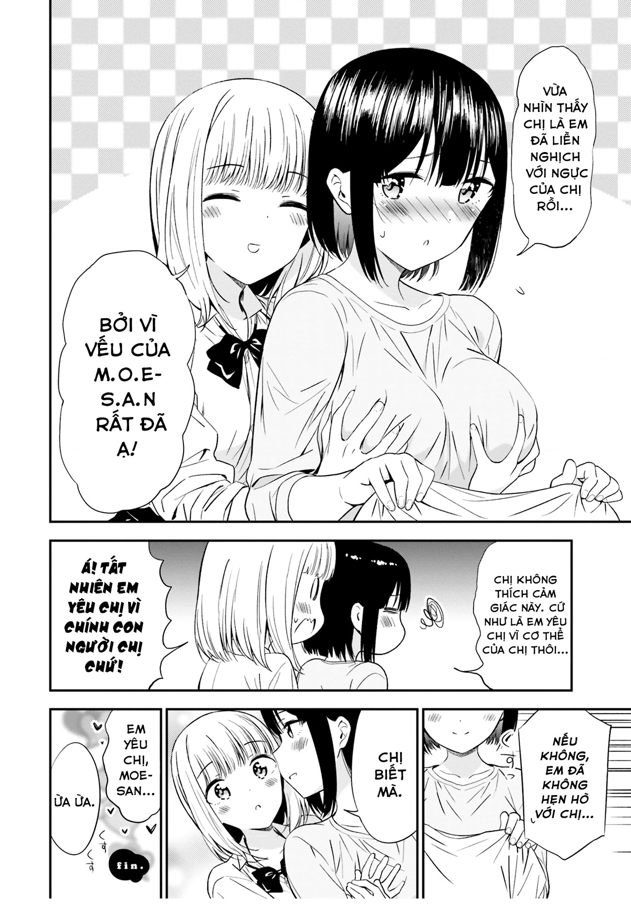 HentaiVN.net - Ảnh 18 - Yuri Boobs Anthology - 3. Được một nữ sinh cấp 3 chỉ dạy về thú vui của giới tính khi đã ngoài 30 [Endo]
