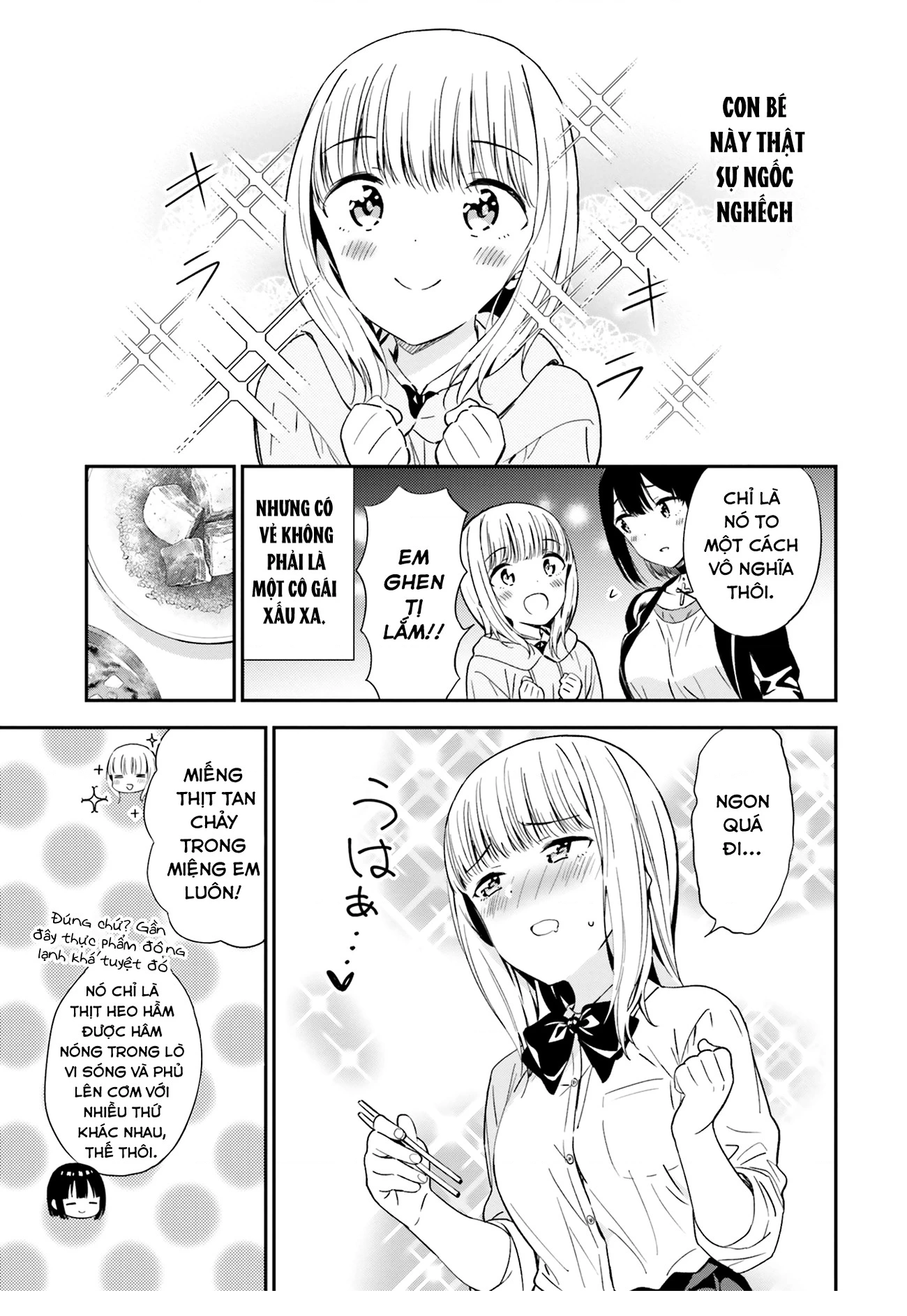 HentaiVN.net - Ảnh 5 - Yuri Boobs Anthology - 3. Được một nữ sinh cấp 3 chỉ dạy về thú vui của giới tính khi đã ngoài 30 [Endo]