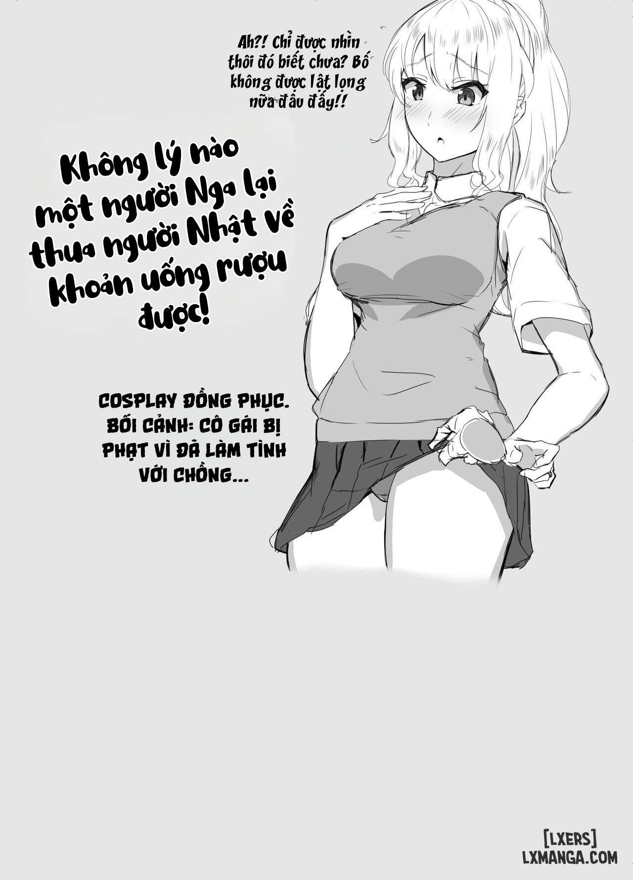 HentaiVN.net - Ảnh 39 - Russia-jin ga Osake de Nihonjin ni Makeru Wakenai Deshou? - Oneshot.