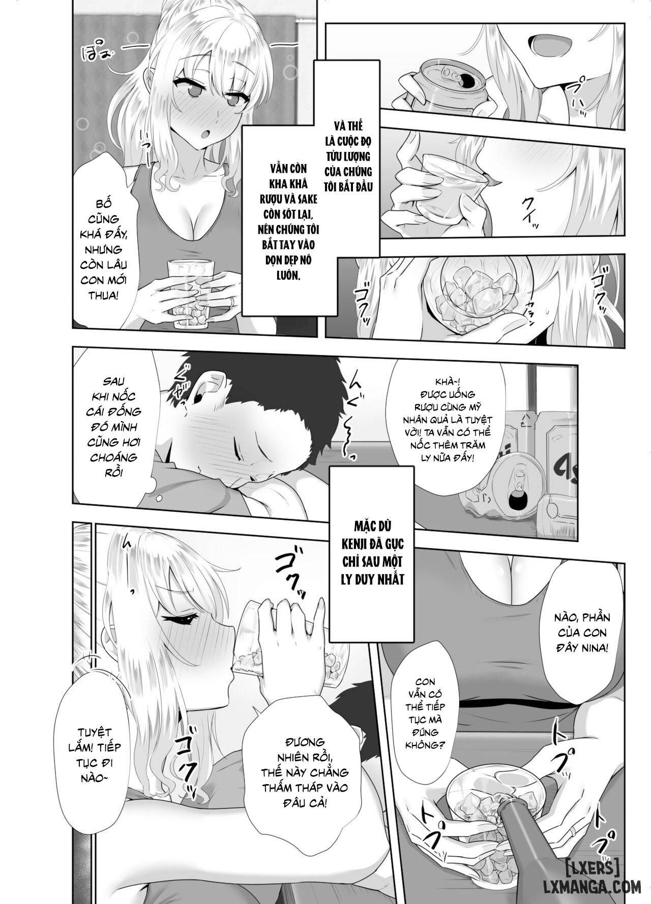 HentaiVN.net - Ảnh 8 - Russia-jin ga Osake de Nihonjin ni Makeru Wakenai Deshou? - Oneshot.