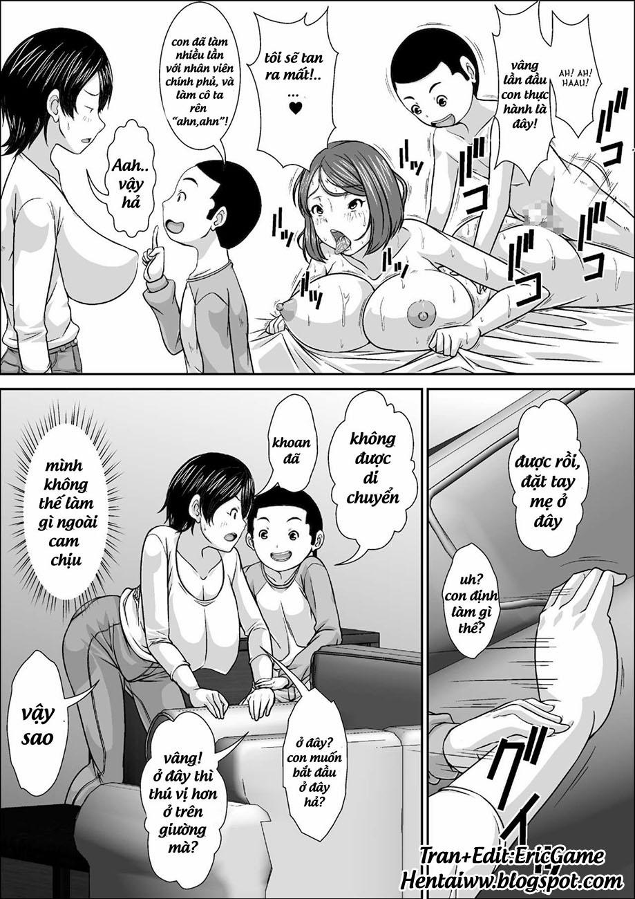 HentaiVN.net - Ảnh 13 - Dare To Demo SEX Dekiru Noni Doushite Okaa-San Nano Yo!? [Tại Sao Con Lại Chọn Mẹ] - Chap 1