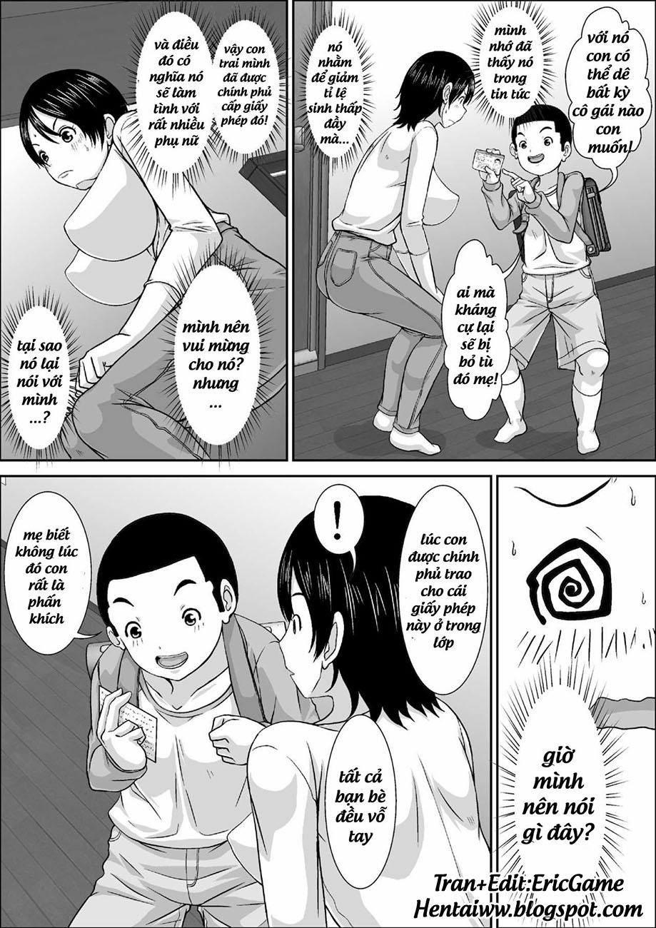 HentaiVN.net - Ảnh 5 - Dare To Demo SEX Dekiru Noni Doushite Okaa-San Nano Yo!? [Tại Sao Con Lại Chọn Mẹ] - Chap 1