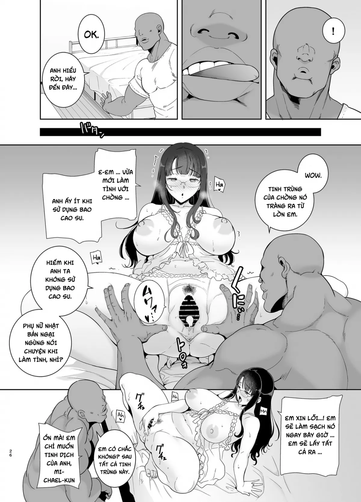 HentaiVN.net - Ảnh 4 - Wild Method - How to Steal a Japanese Housewife [Wild-shiki Nihonjin Tsuma no Netorikata Sono Ichi] - Chap 2